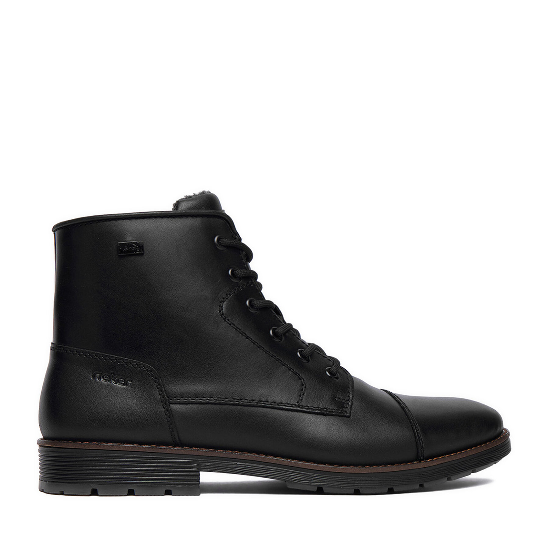 Šnurovacia obuv Rieker CEO-F4546-00 Čierna