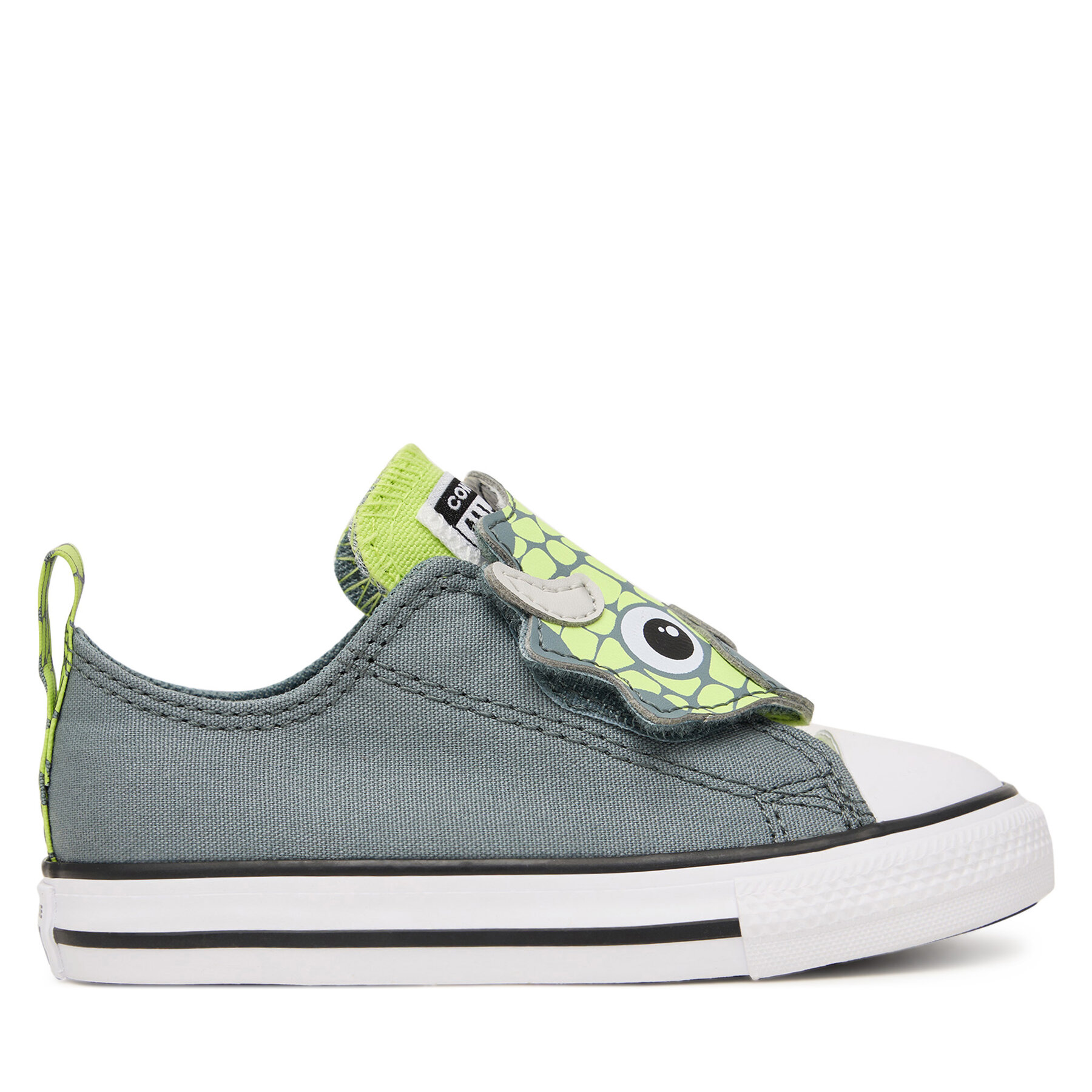 Modne superge Converse Chuck Taylor All Star One Strap Dinos Easy-On A15901C Siva