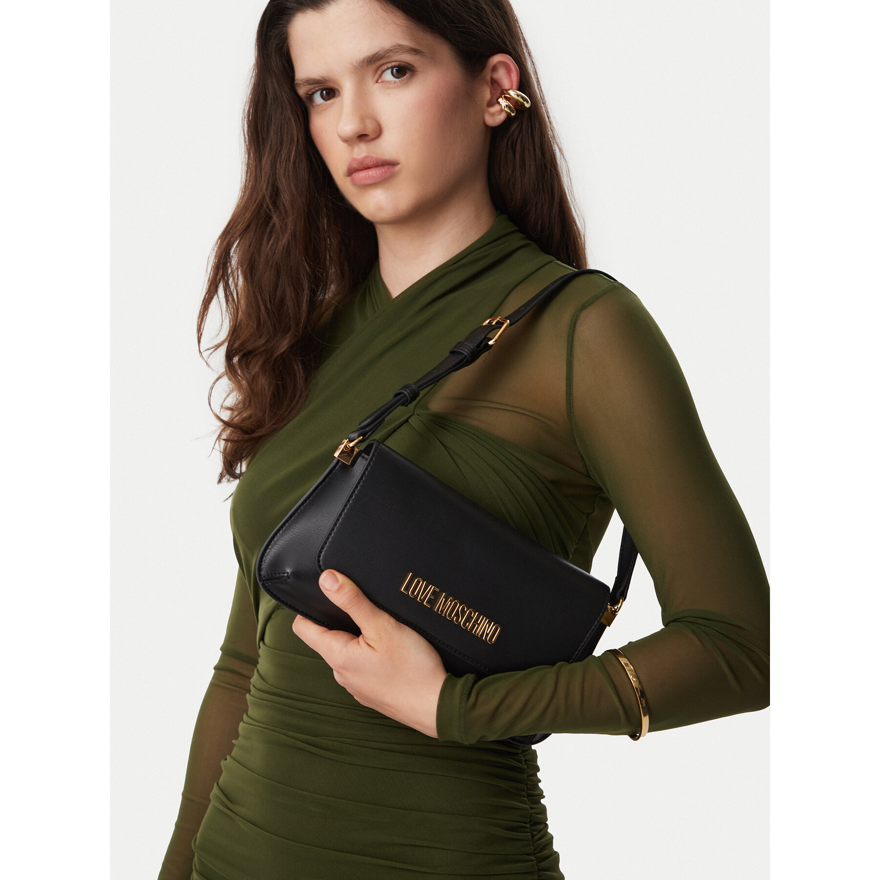 Torbica LOVE MOSCHINO JC4058PP1PLO0000 Crna