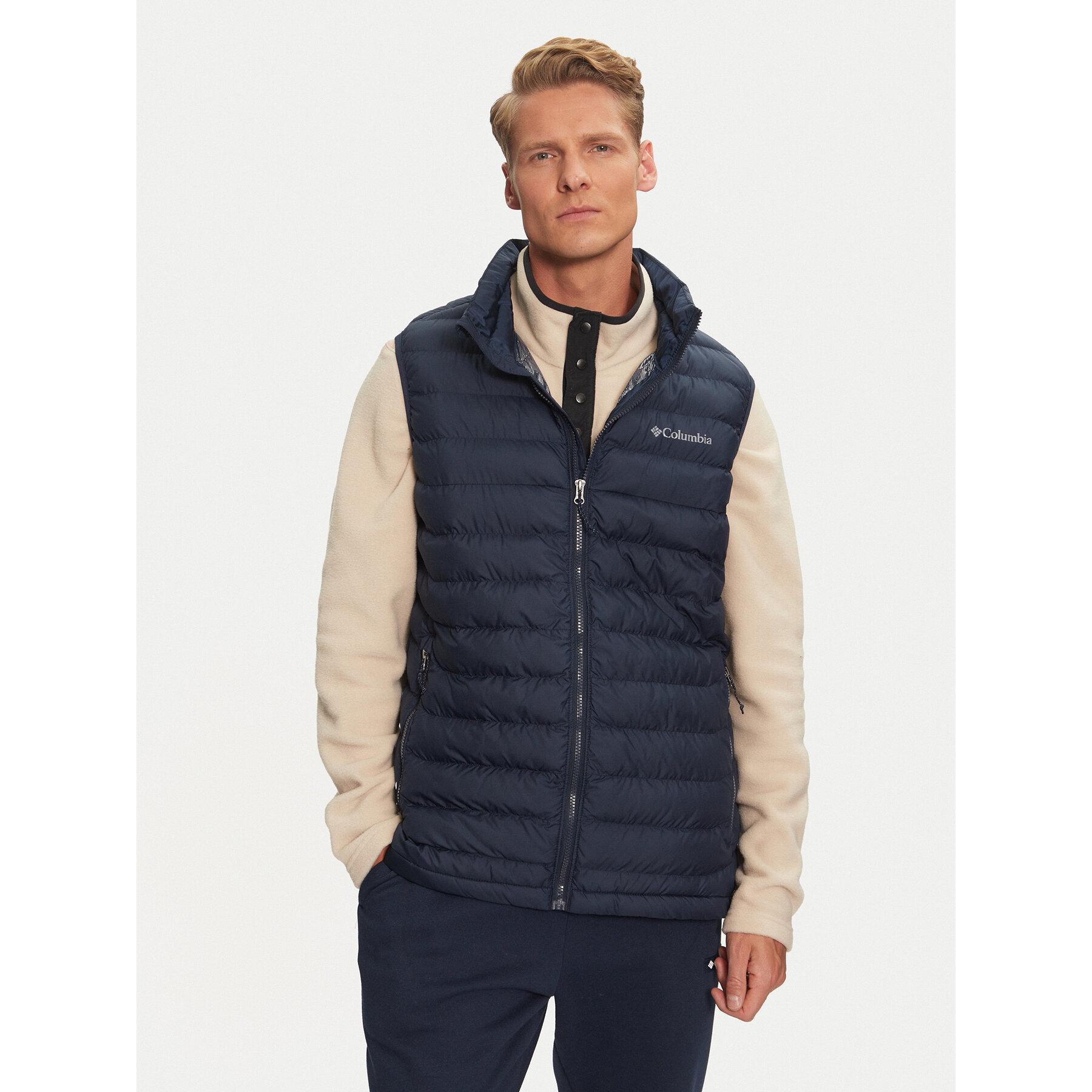 Columbia Weste Powder Lite™ II 2086974 Dunkelblau Slim Fit