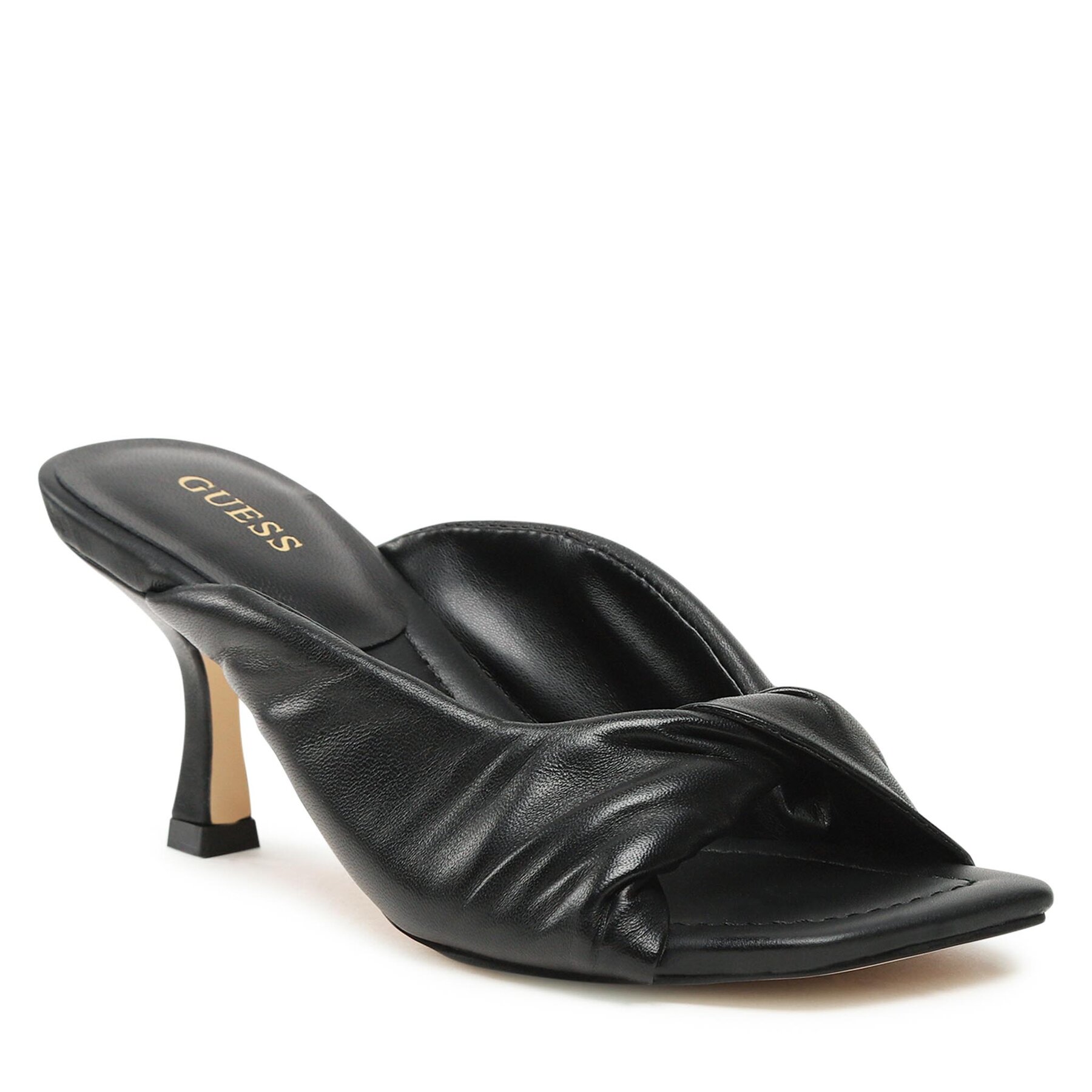 Șlapi Guess FL6RNH LEA03 BLACK Black imagine super redus 2022