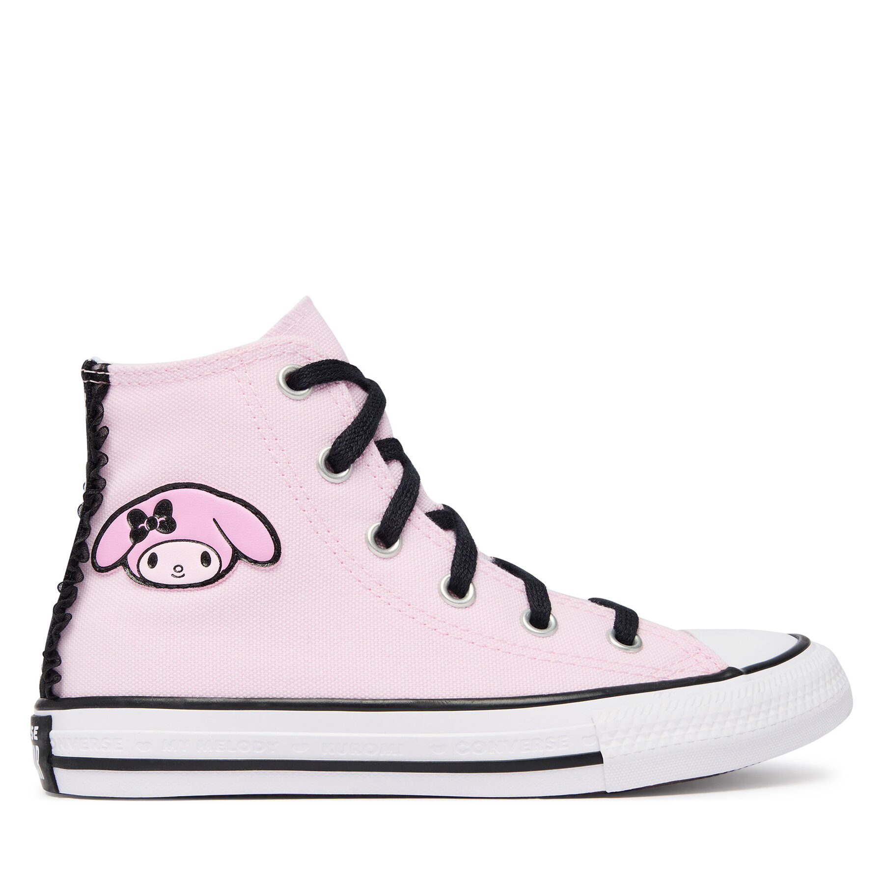 Teniși Converse Chuck Taylor All Star Hi X My Melody Kuromi A21838C Roz deschis