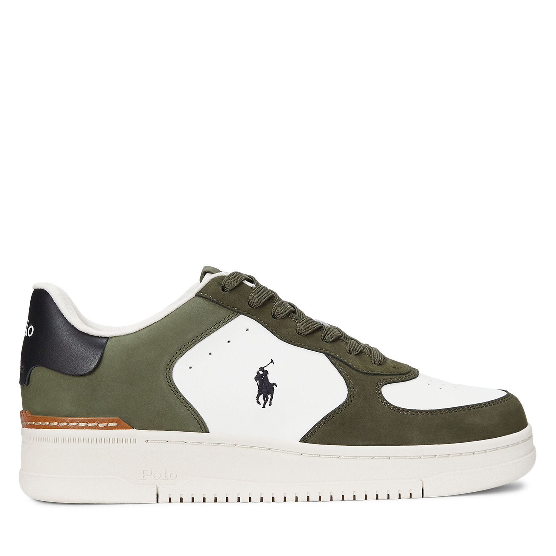 Męskie Polo Ralph Lauren Sneakersy, Rozmiar 45 Zielony 809955690002