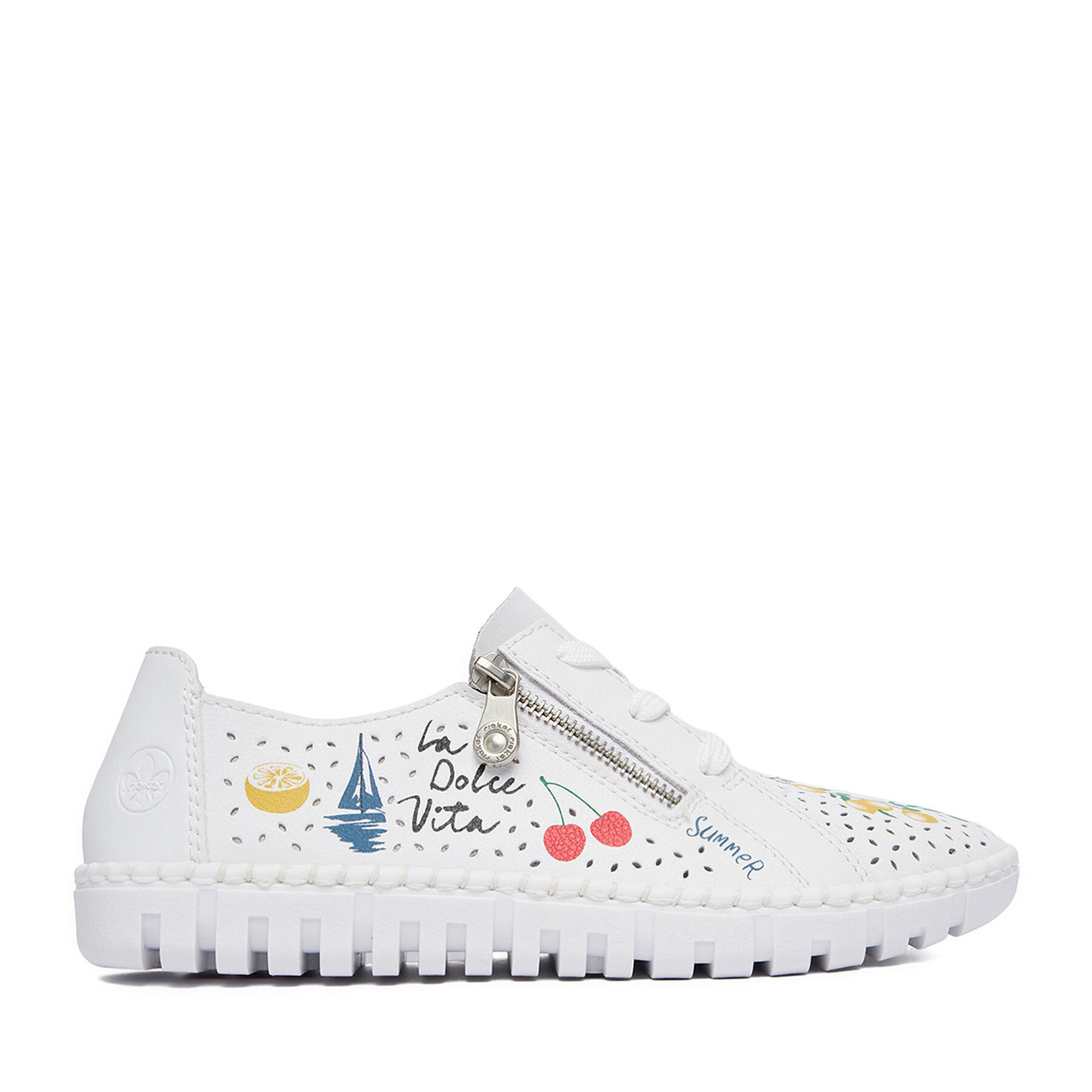 Κλειστά παπούτσια Rieker CEO-M2310-80 Λευκό