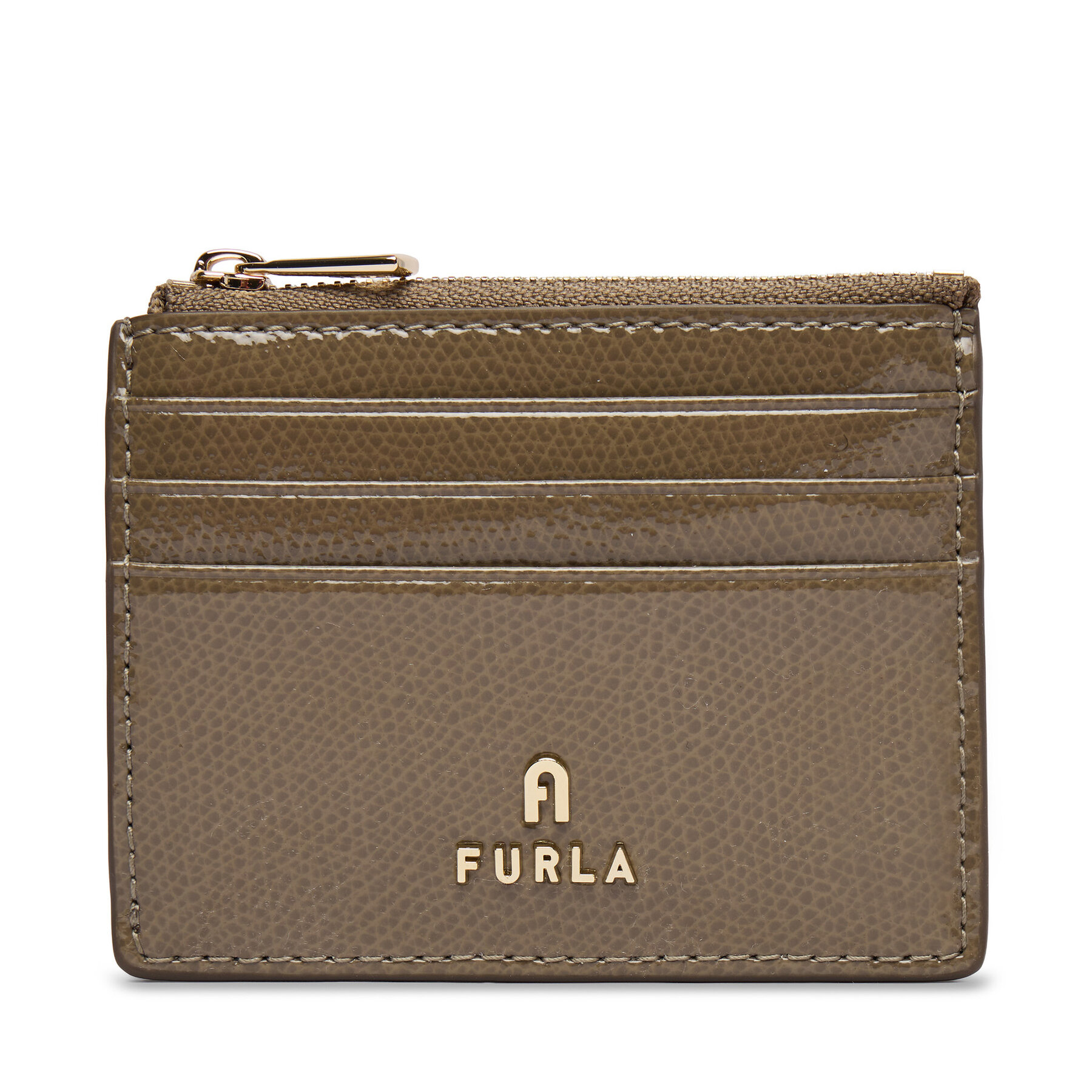 Etui pentru carduri Furla Camelia WP00388 BX4758 4903S Bej închis