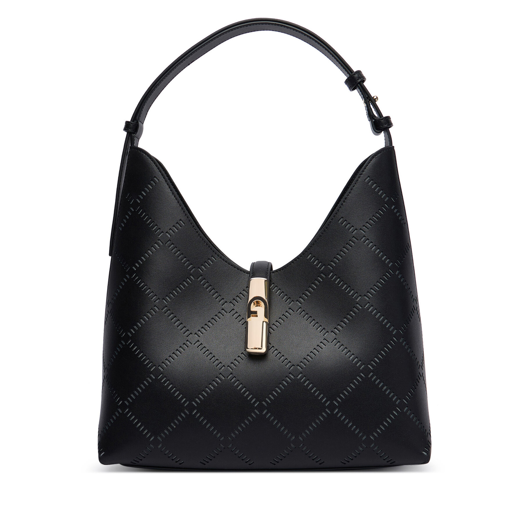 Τσάντα Furla Goccia M Wb01499 Bx3947 Kh O6000 Μαύρο