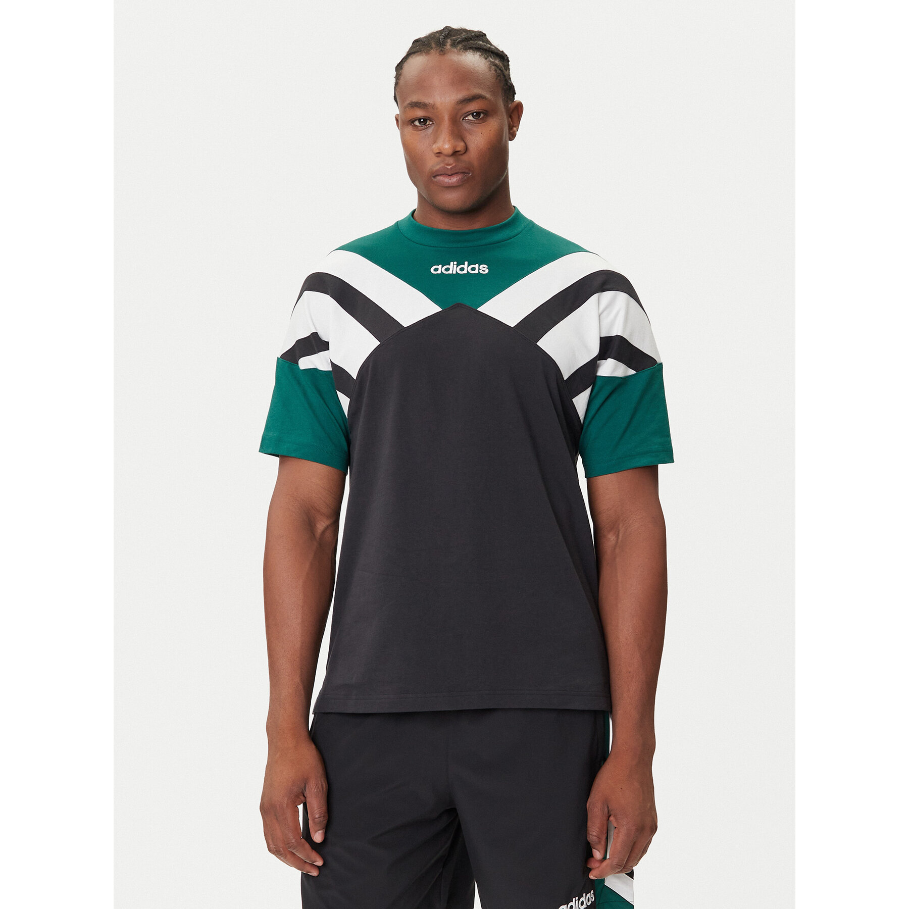 adidas Póló Archive Cutline JX3075 Zöld Loose Fit