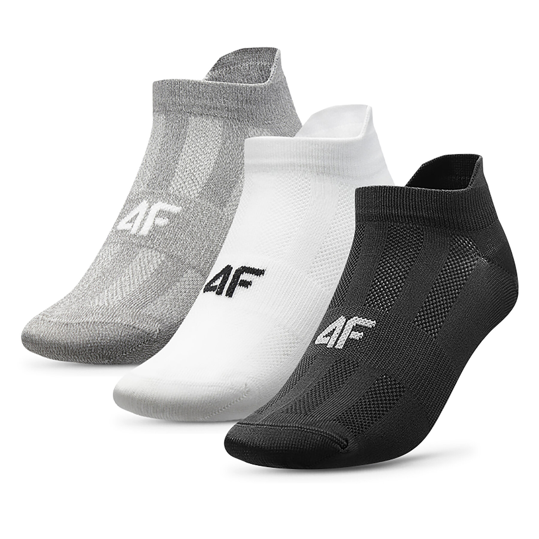 Комплект 3 чифта къси чорапи мъжки 4F