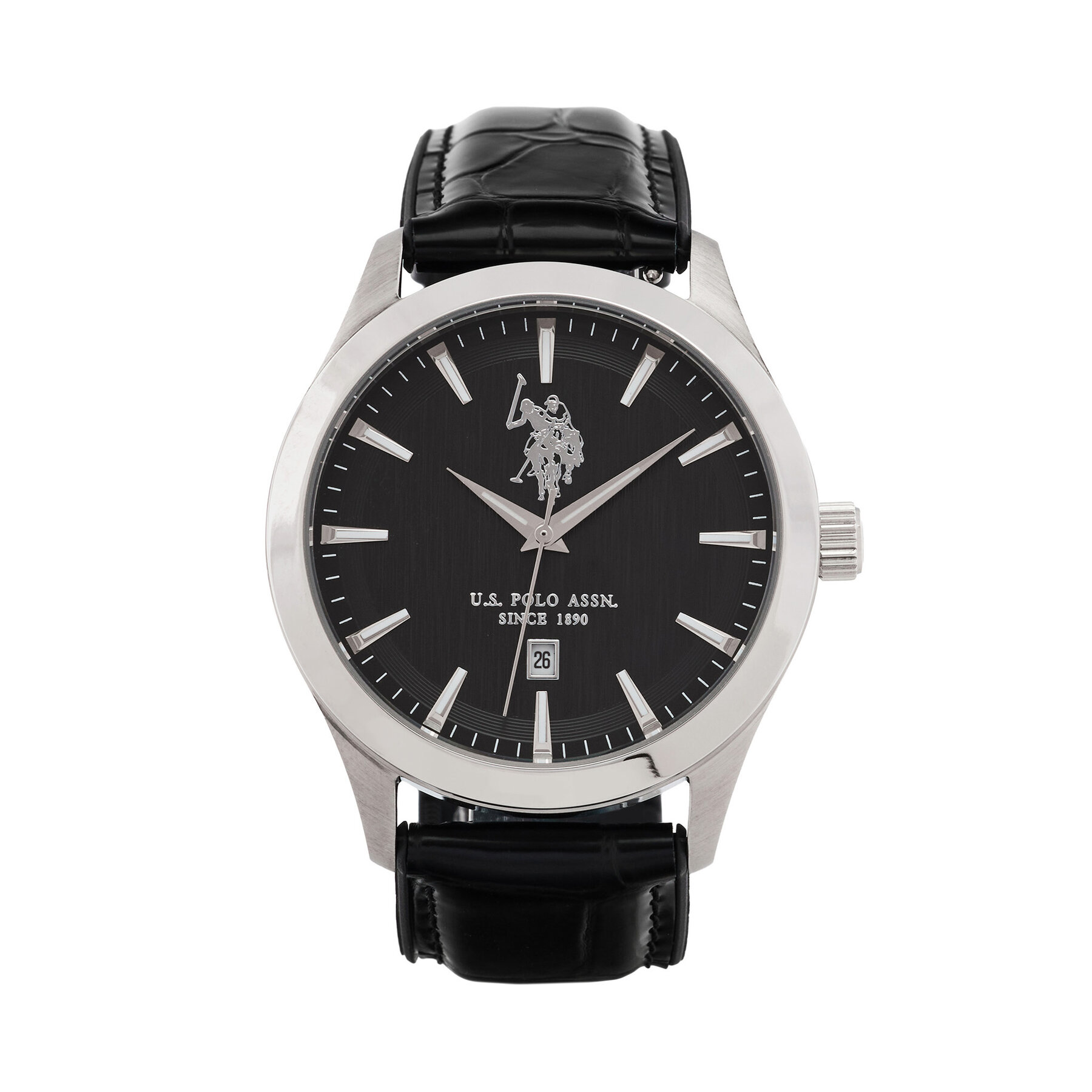 Karóra U.S. Polo Assn. Yale USP7370BK Fekete