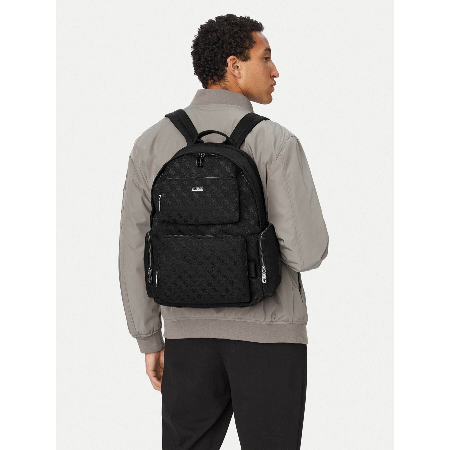 Męski Plecak Guess, Czarny HMBOST P6111