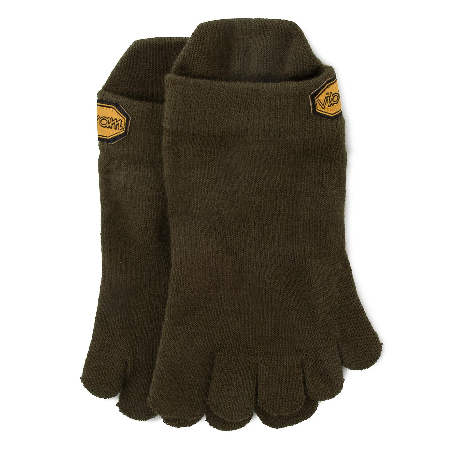 Rövid zoknik Vibram Fivefingers Athletic No Show S18N01 Zöld