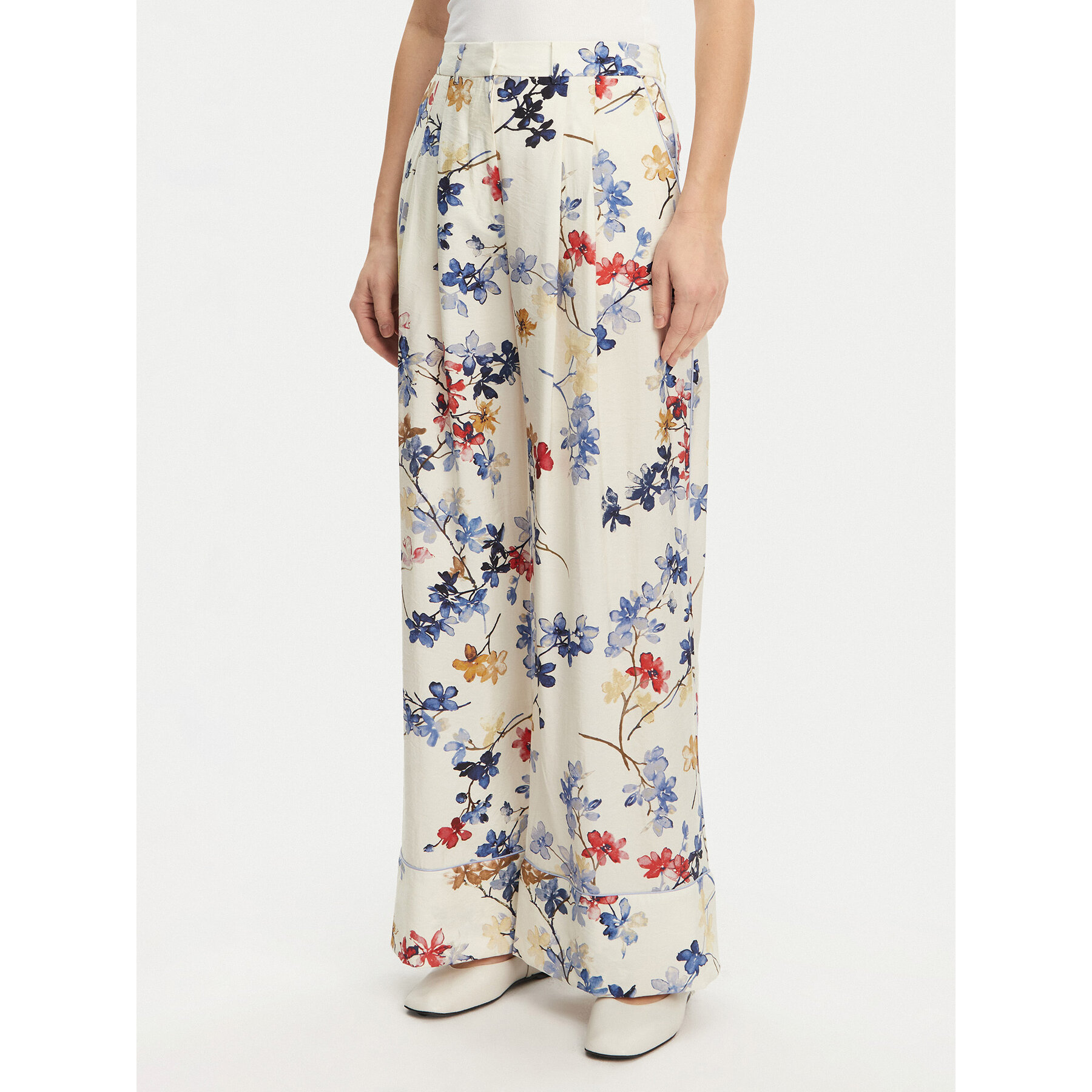 Munthe Palazzohose Faicus 251142525121 Bunt Loose Fit