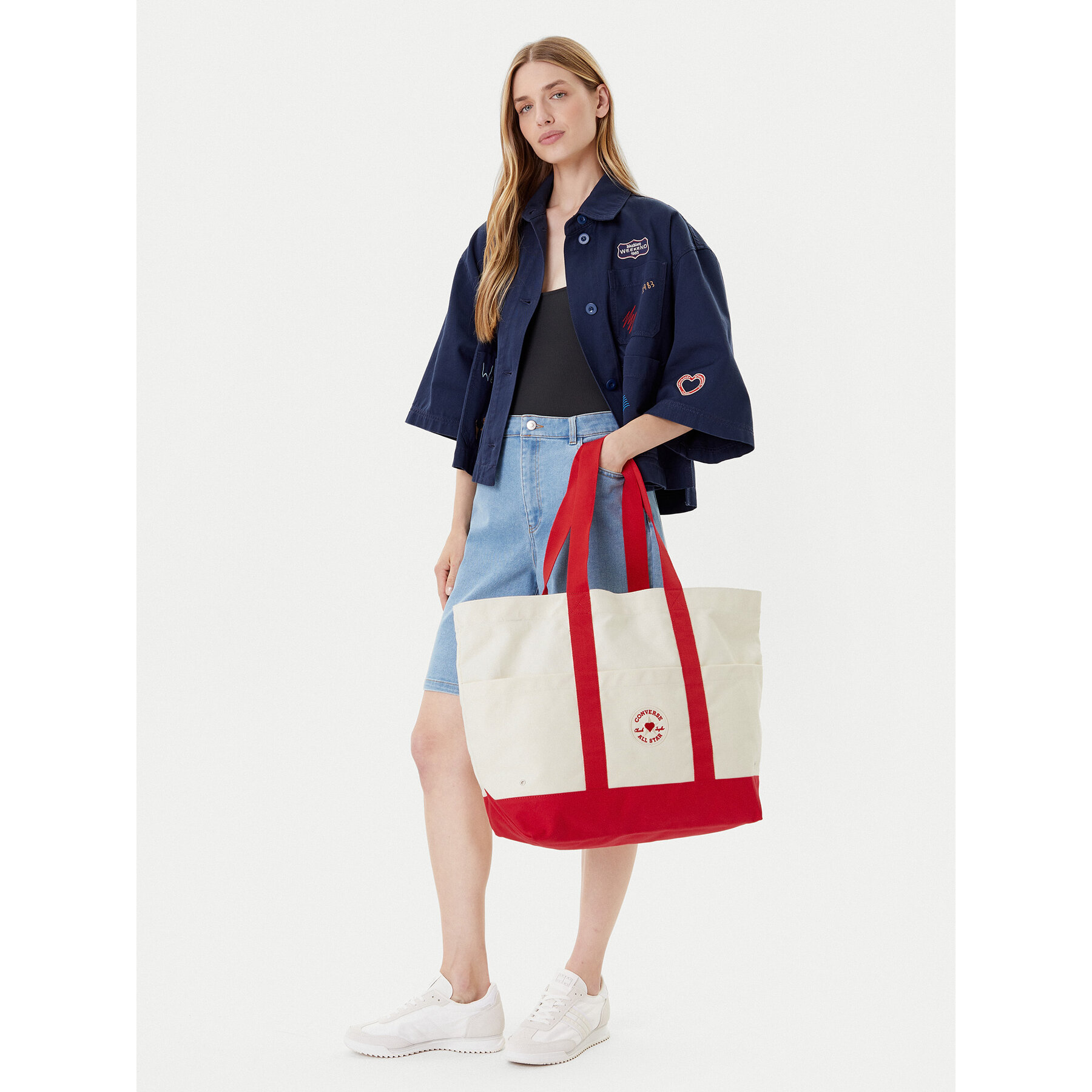 Τσάντα Converse 10028311-A01 Μπεζ