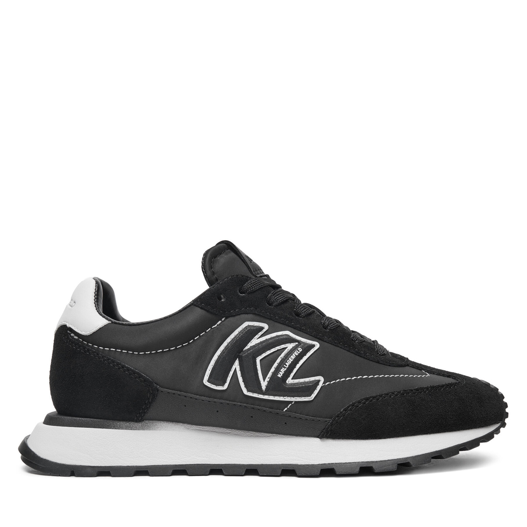 Sneakersy KARL LAGERFELD Kairo KL61124A Čierna