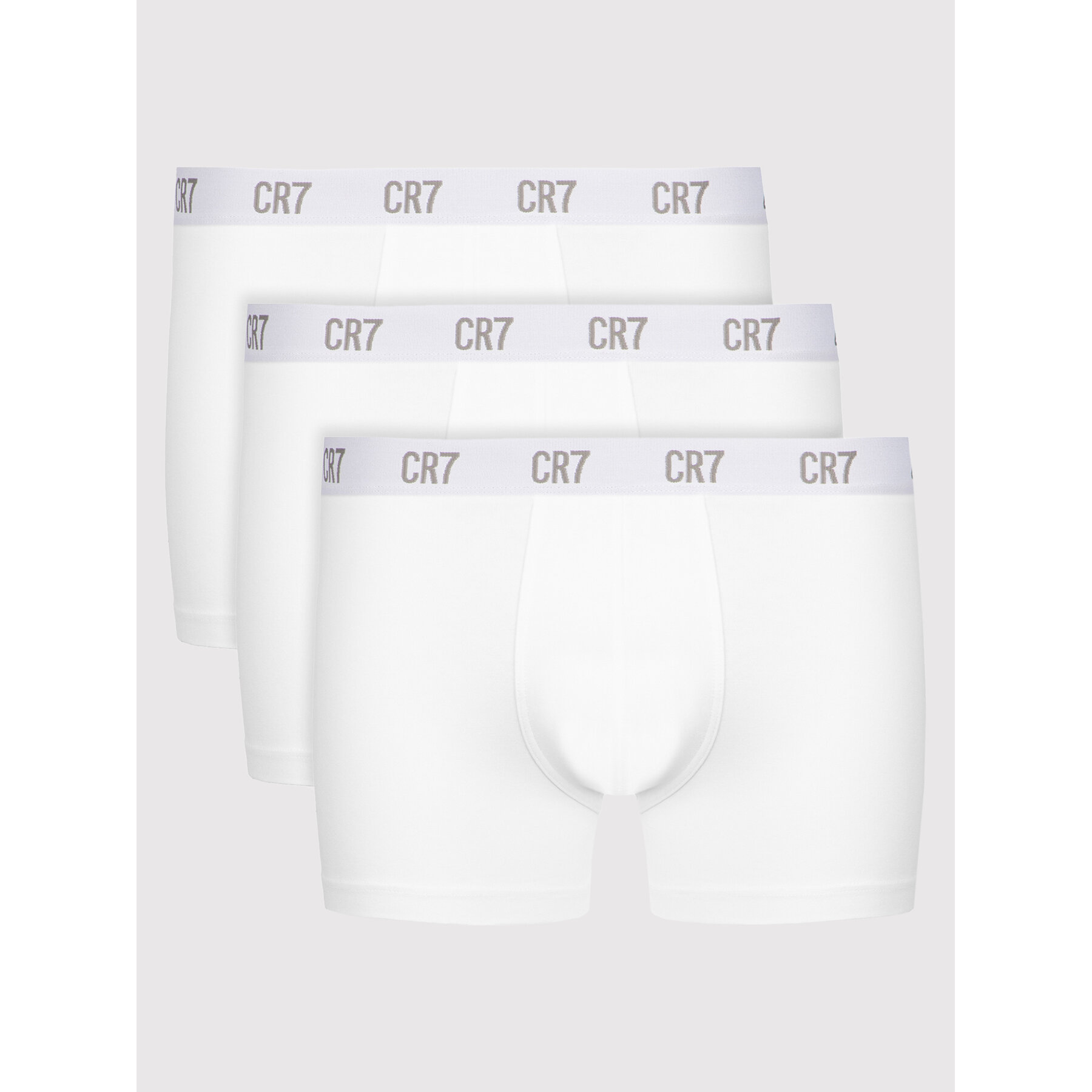 Cristiano Ronaldo CR7 Set di boxer Main Basic 3Pack 8100-49-100 Bianco