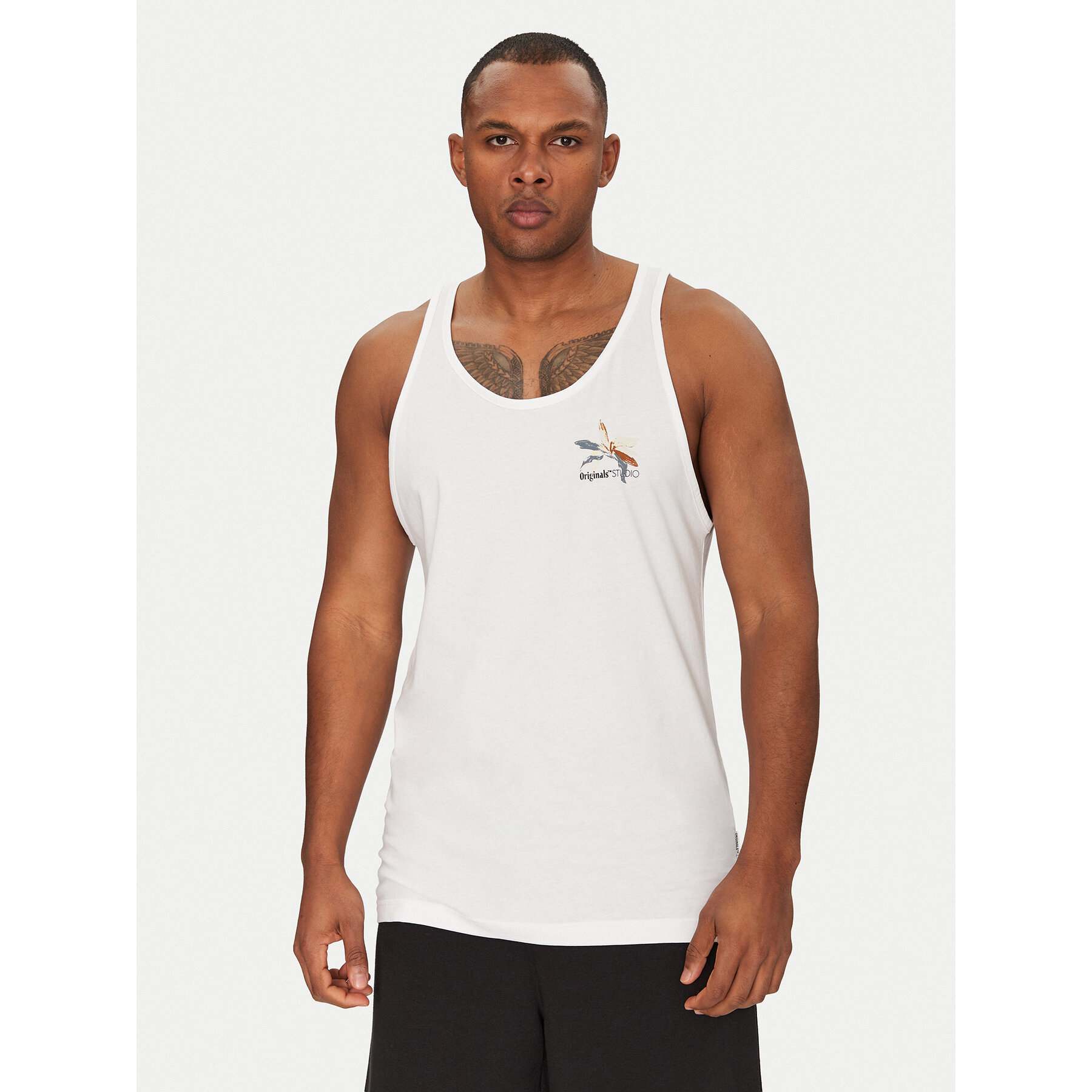 Jack & Jones Jack & Jones Tank top Varenna 12275464 Λευκό Regular Fit