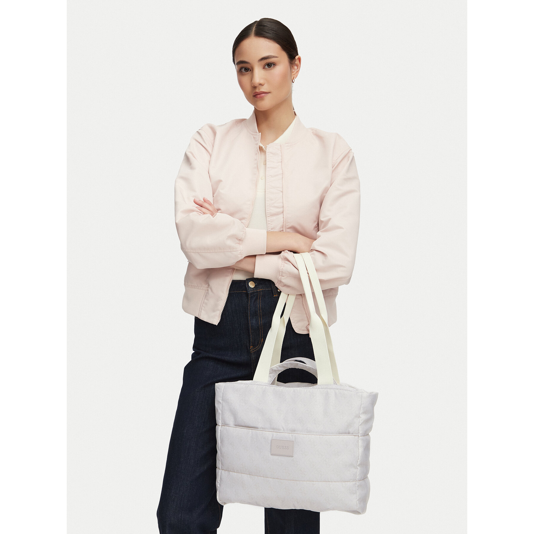 Taška na kočík Guess H6YZ20 W2776 Biela