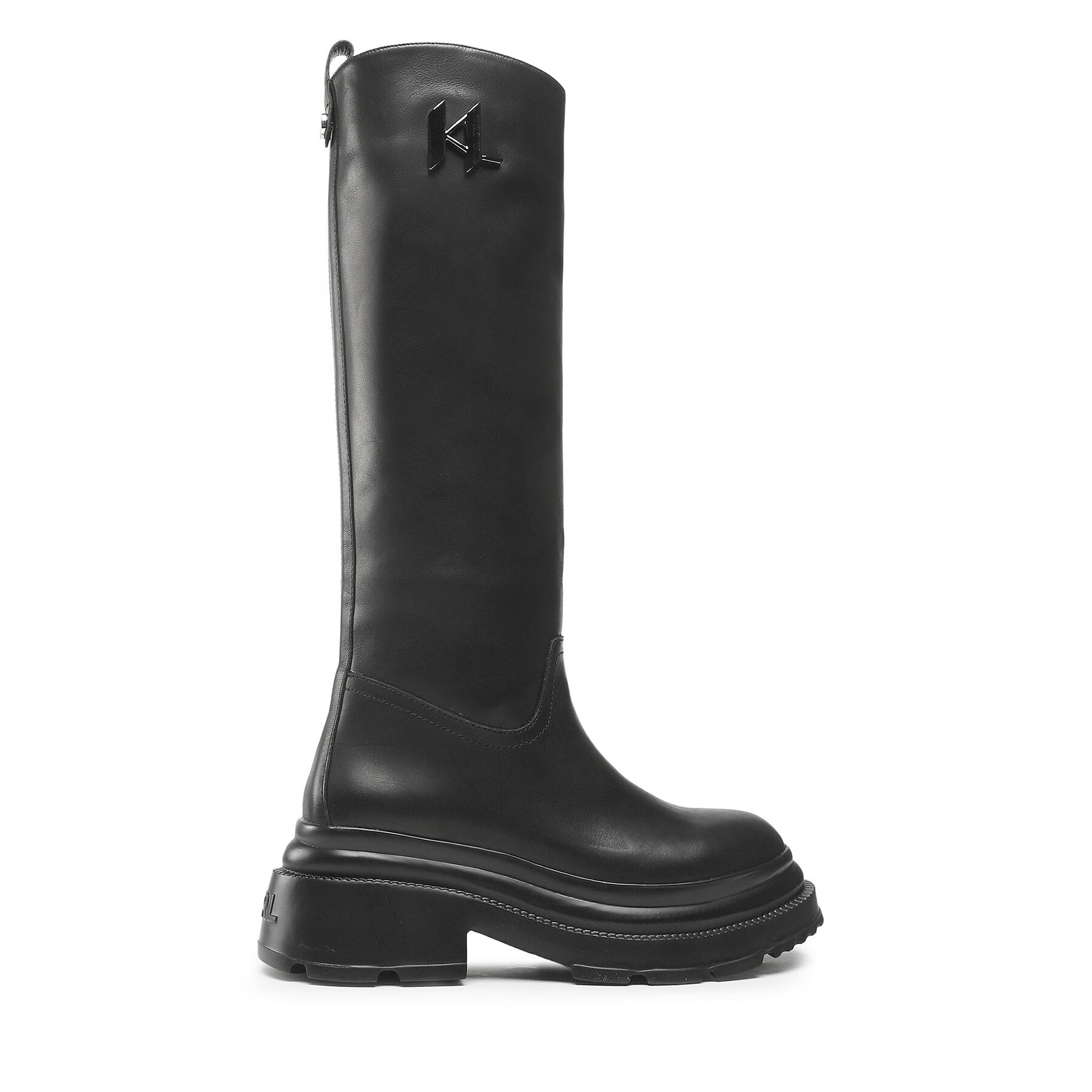 Damskie Kozaki KARL LAGERFELD, Rozmiar 38 Czarny KL45090