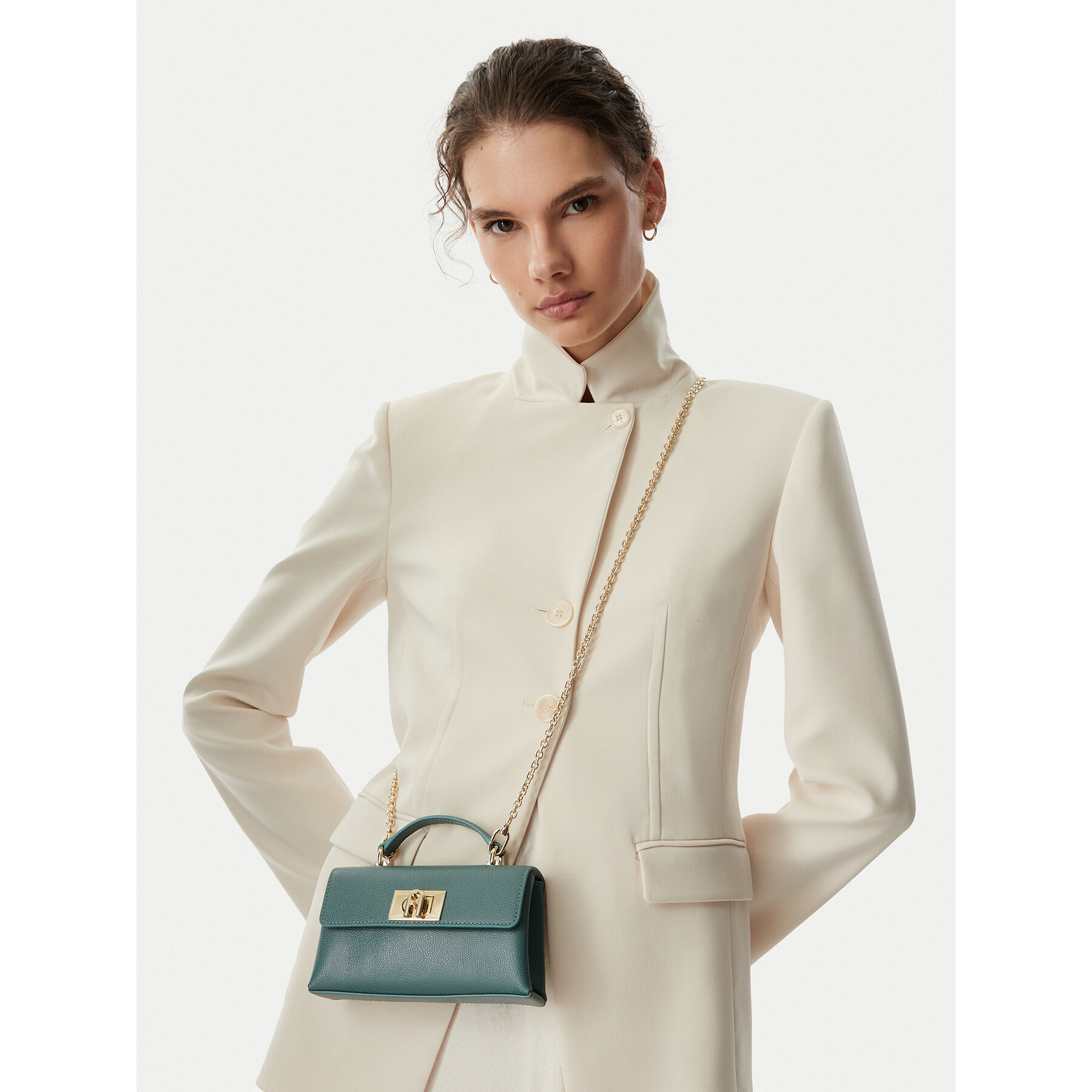 Torbica Furla 1927 Mini WE00423 ARE000 CN 4899S Tamno zelena