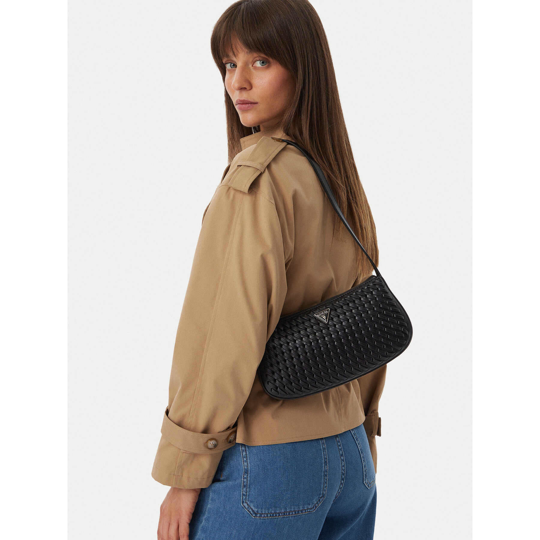 Τσάντα Guess Kora HWWG97 48170 Μαύρο