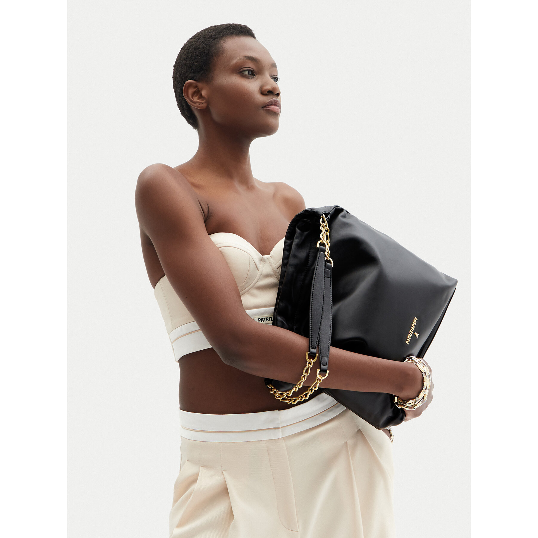 Дамска чанта Patrizia Pepe 2B0136/L113 Черен