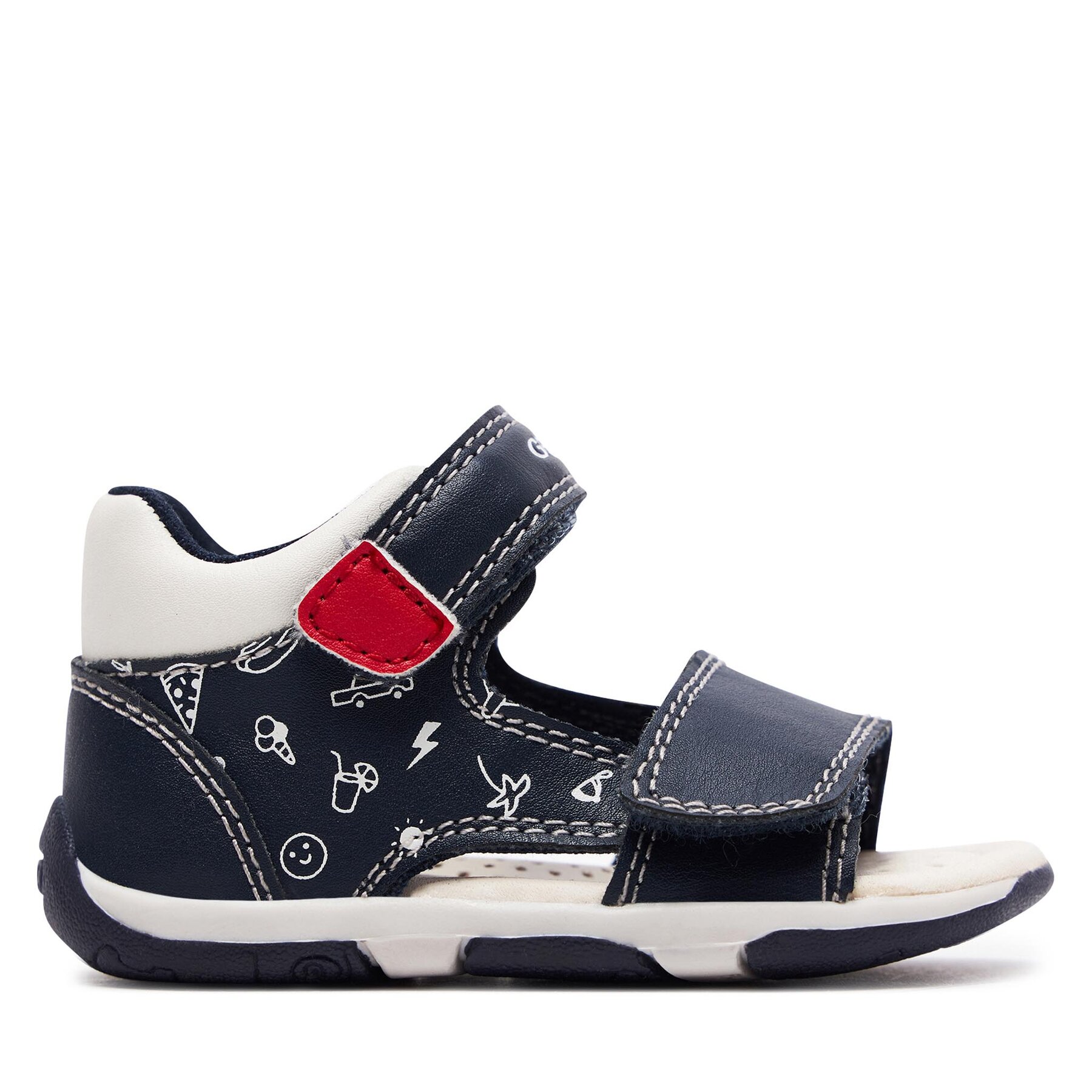 Sandales Geox B Sandal Tapuz Boy B450XB 000BC C0735 Tumši zils