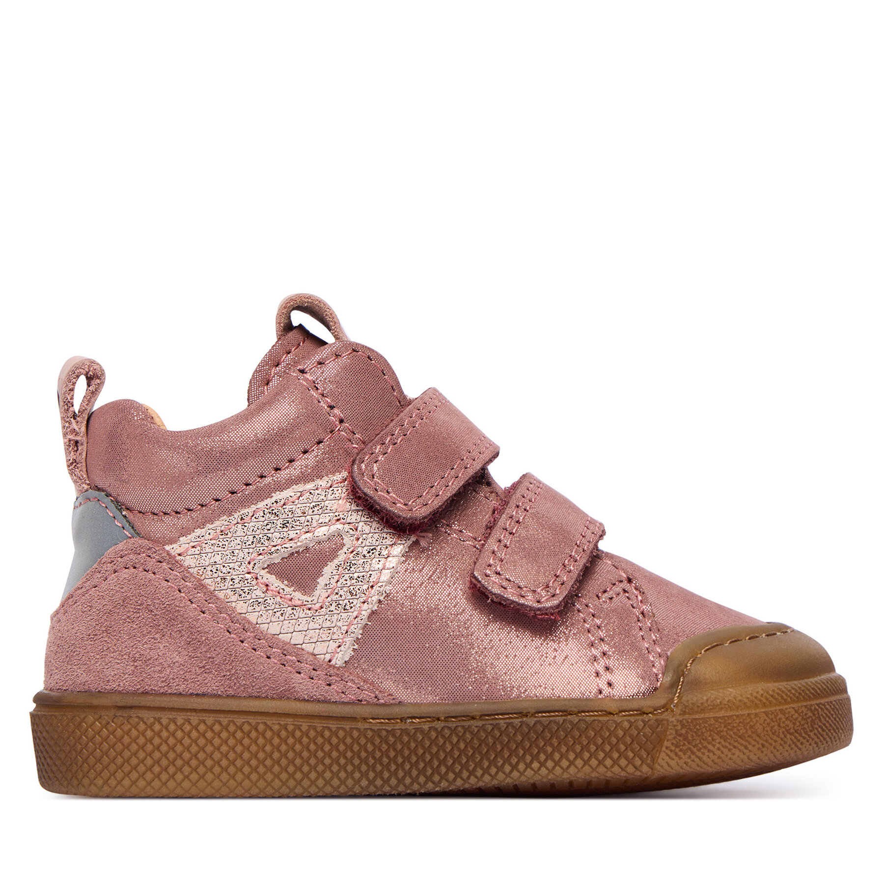 Šnurovacia obuv Froddo Rosario High-Top G2110134-34 M Ružová