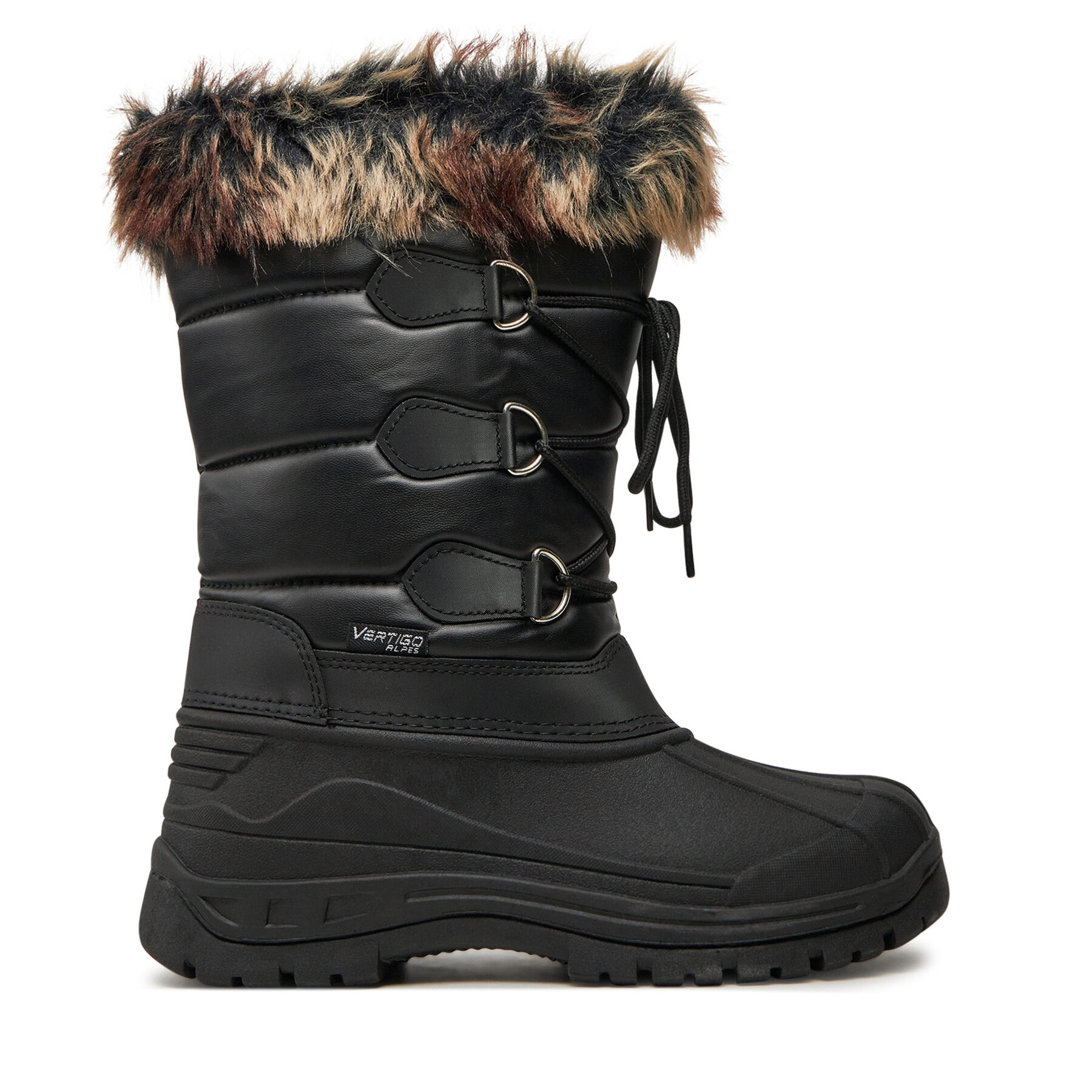 Bottes de neige Vertigo Alpes Nougat Noir