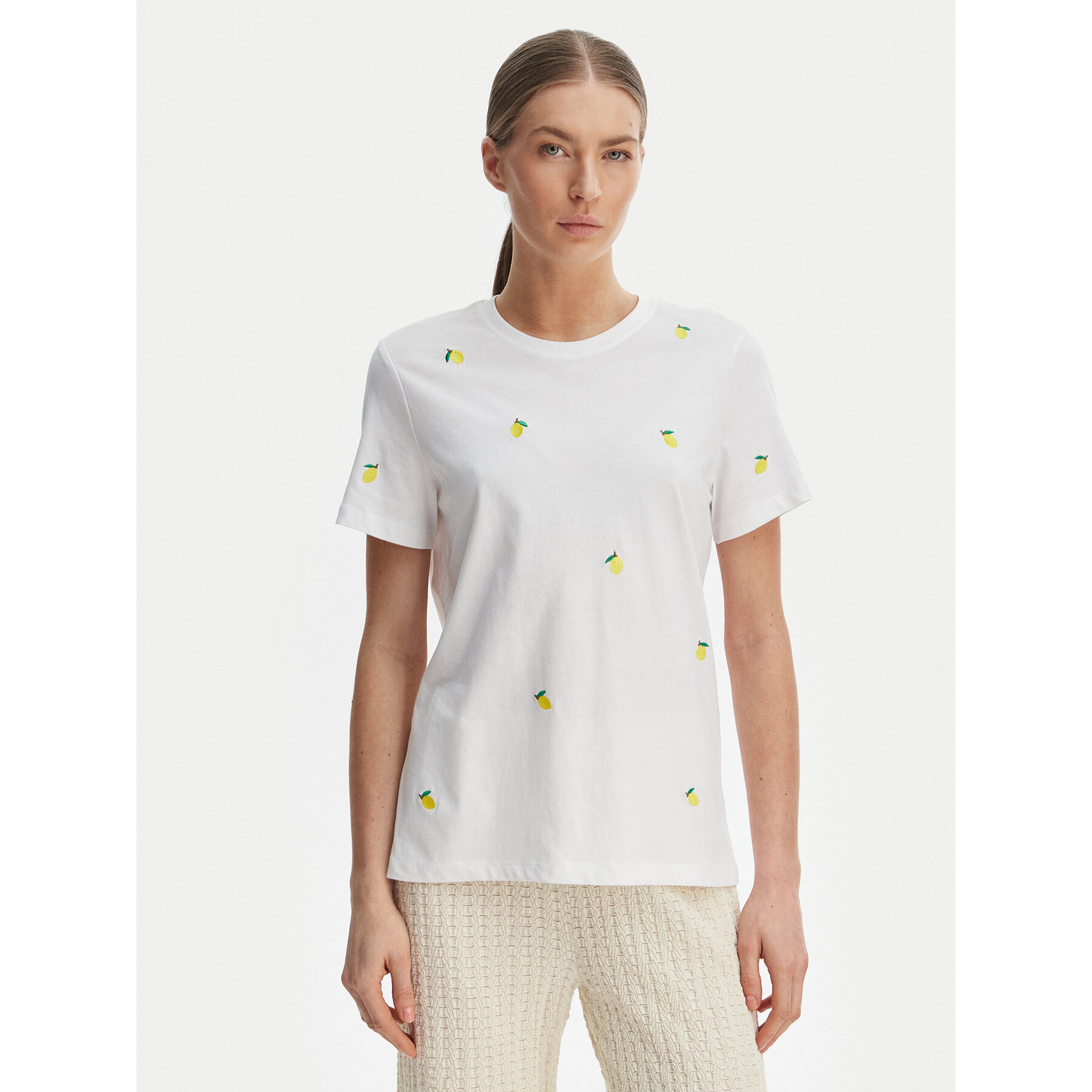 ONLY T-shirt Ketty 15288473 Bijela Regular Fit
