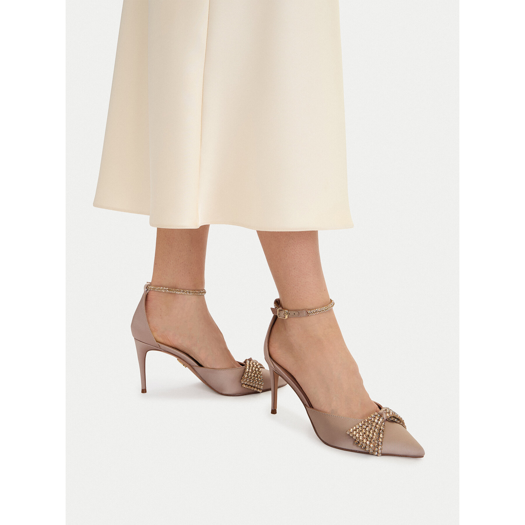Čevlji z visoko peto Steve Madden Last Dance 11005297 Bež