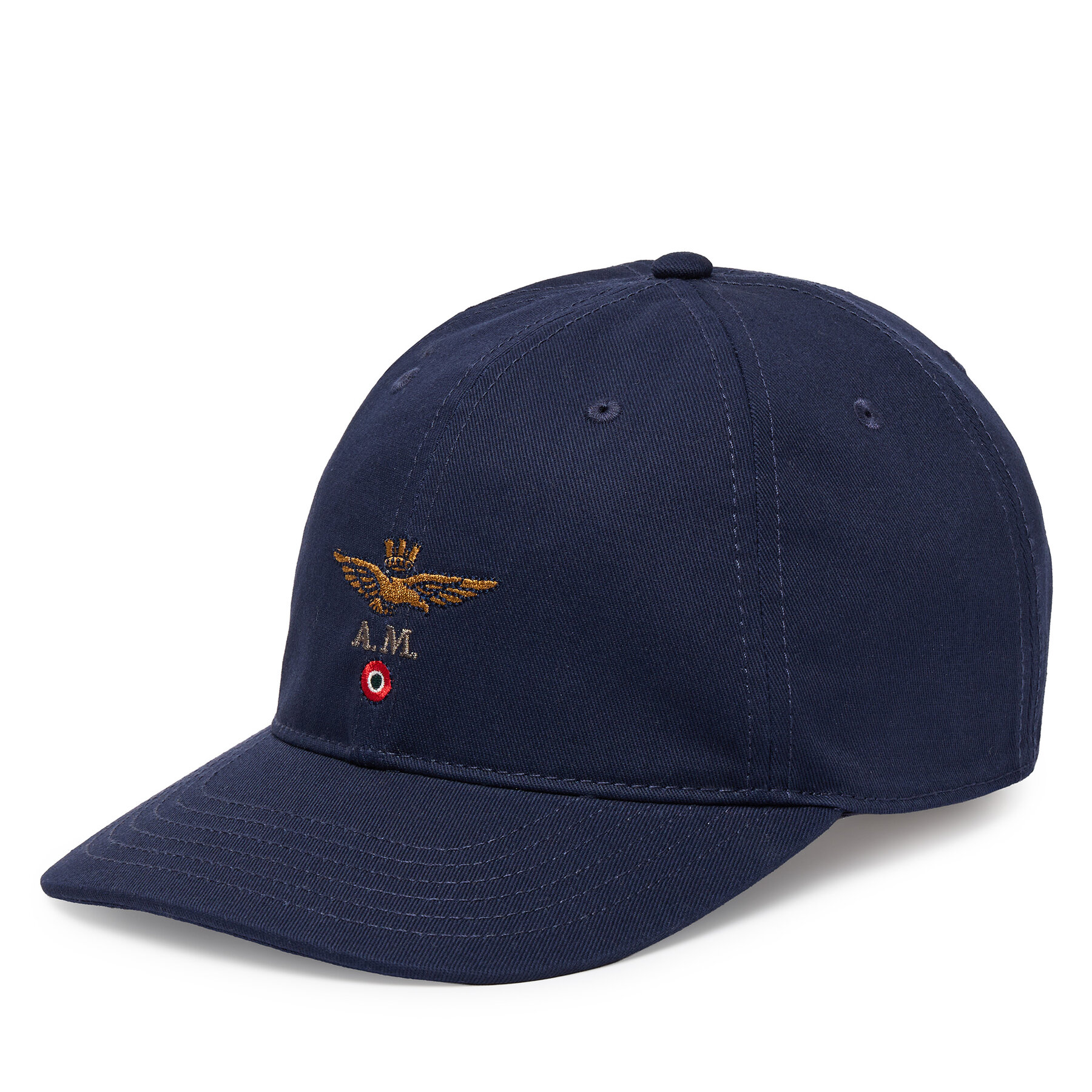 Шапка с козирка Aeronautica Militare 262HA1246UCT02261 Тъмносин