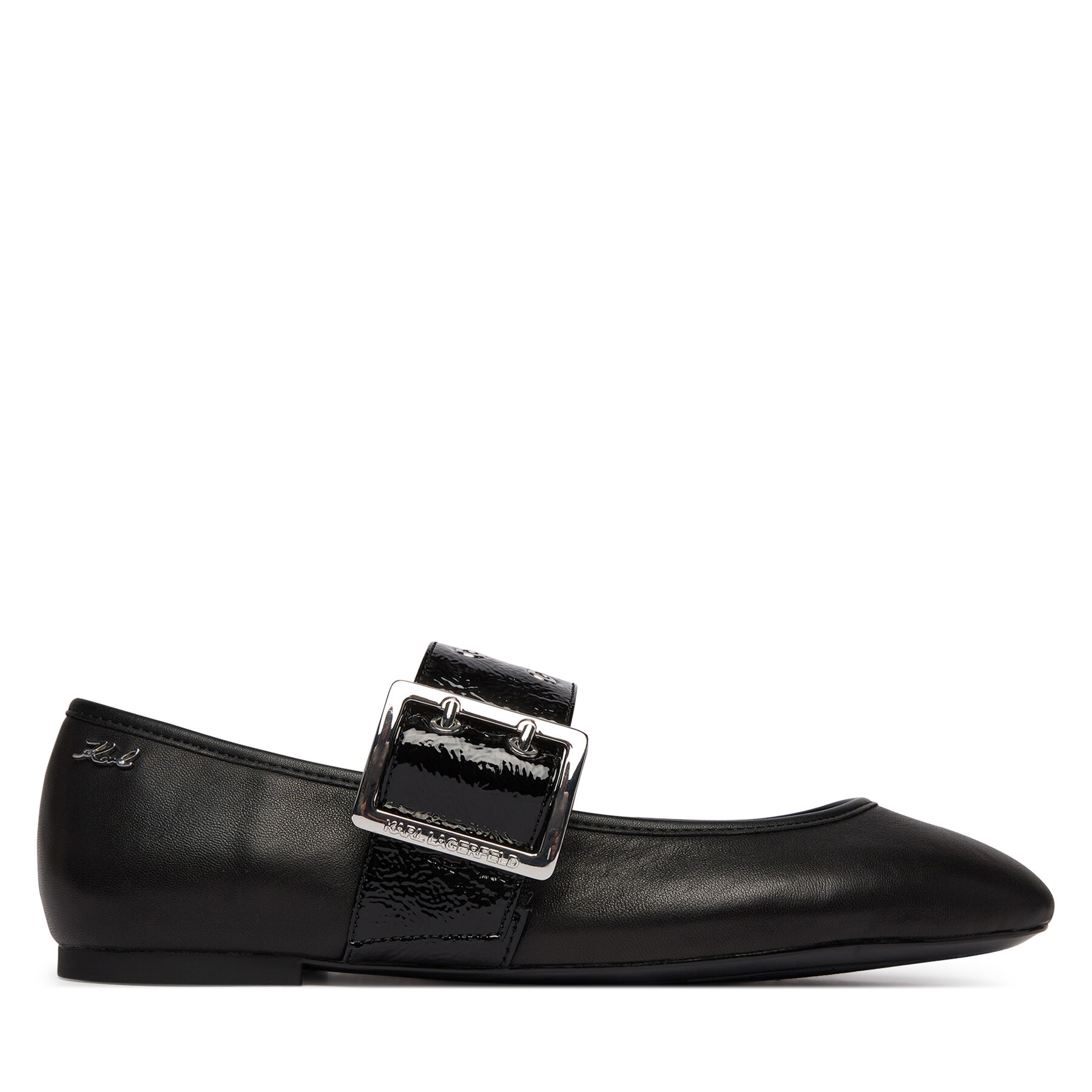 Balerinke KARL LAGERFELD Karo KL40126 Črna