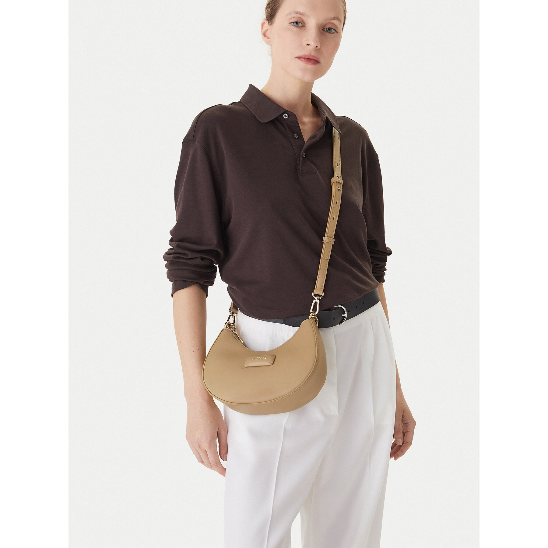 Geantă Lacoste NF5154AU Vișiniu