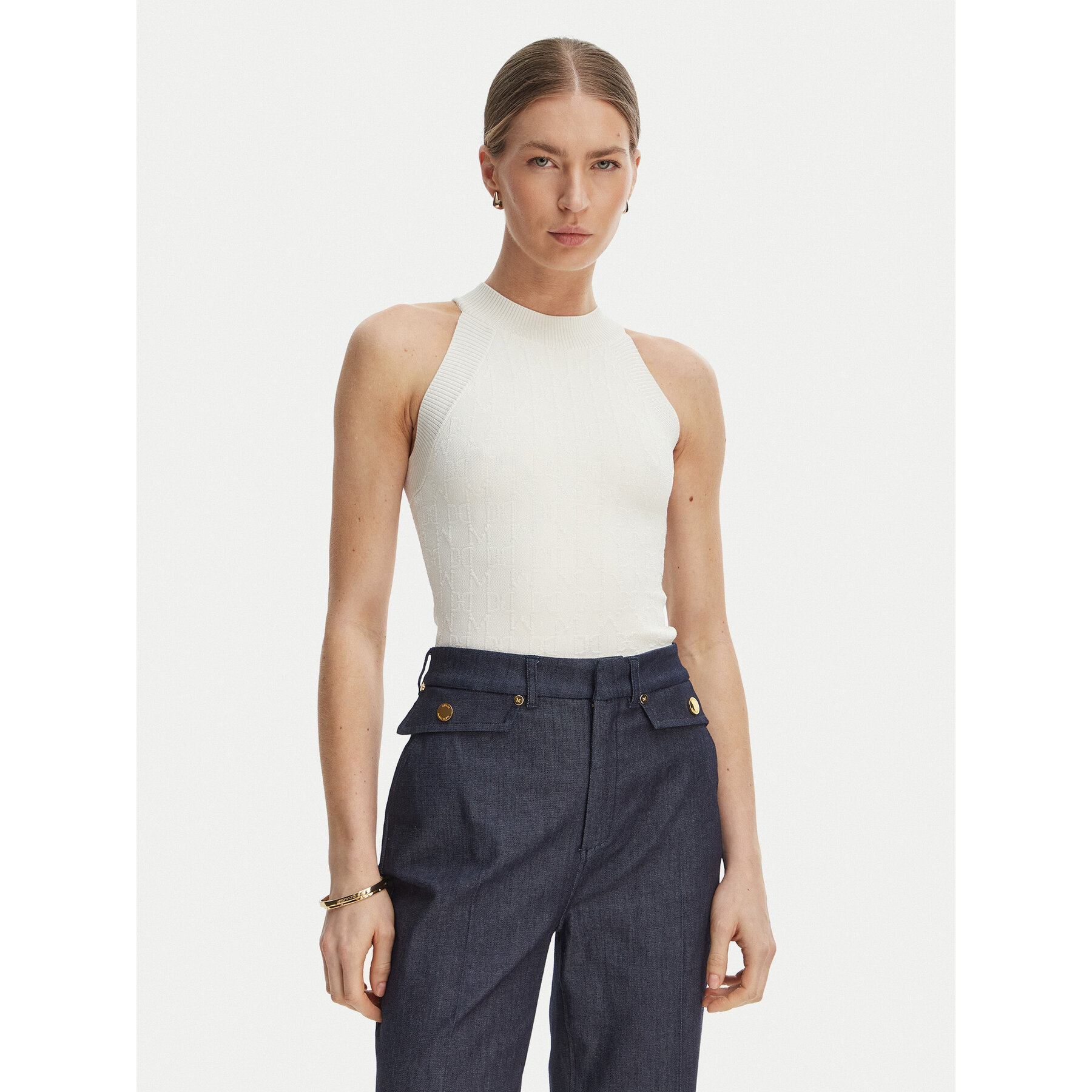 Marciano Guess Top G6GR25 Z0766 Kremna Classic Fit