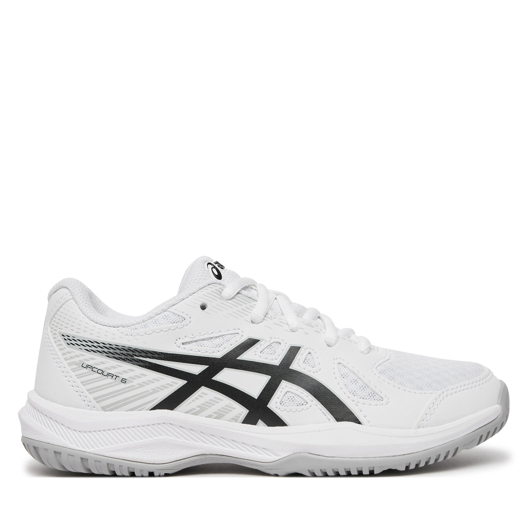 Chlapec Halové topánky Asics, Rozmer: 37_5, Biela, Upcourt 6 Gs 1074A045