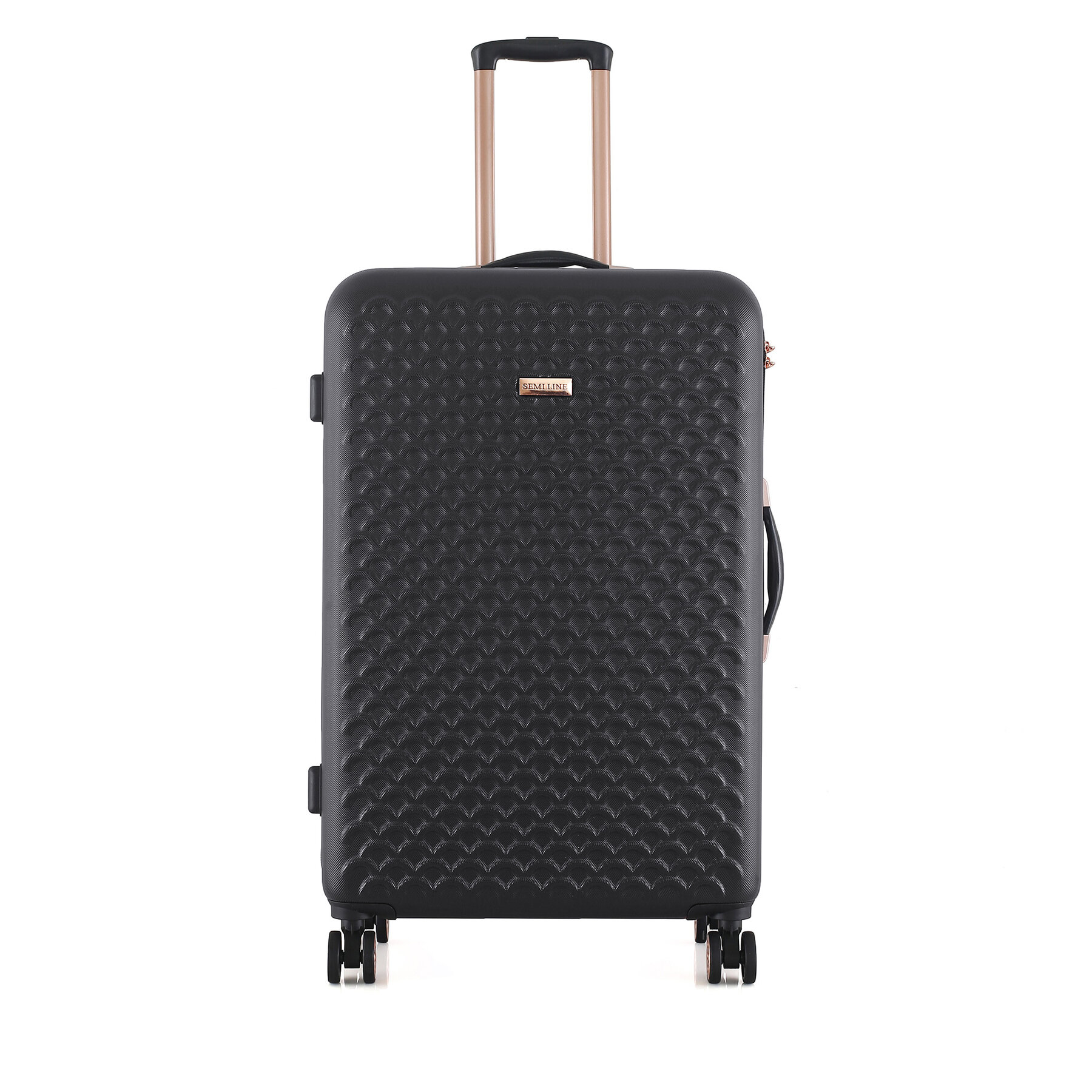 Valise grande Semi Line T5718-3 Noir