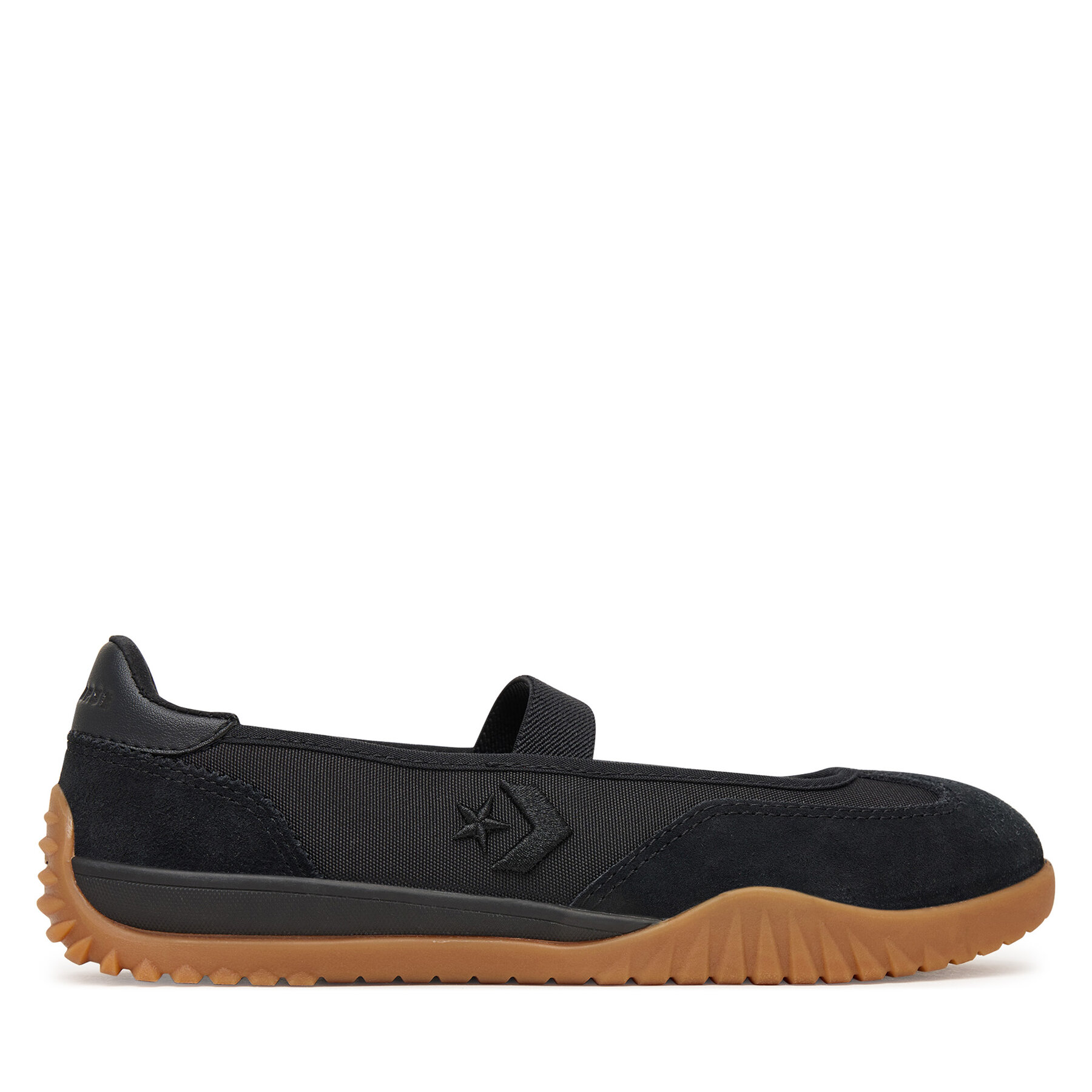 Balerina Converse Run Star Trainer Ballet Flat A16251C Fekete
