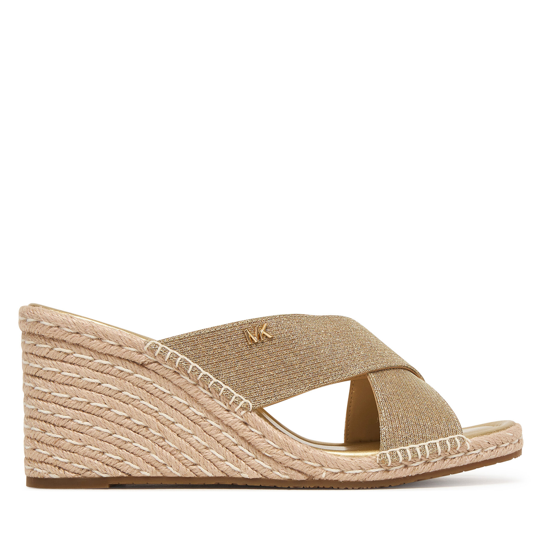 Espadrilky MICHAEL Michael Kors Kenzie 40S6KZMS6D Zlatá
