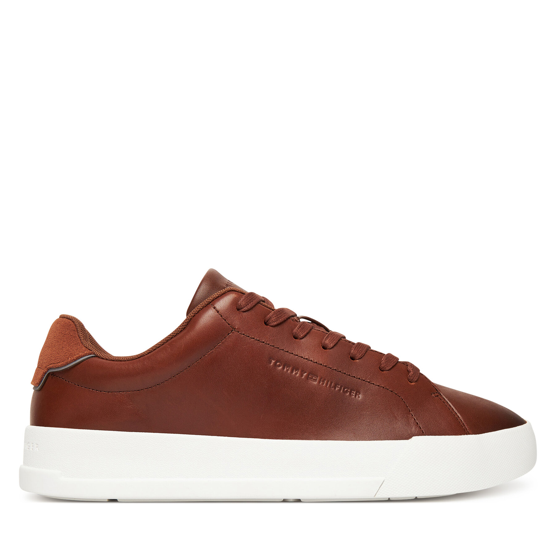 Сникърси Tommy Hilfiger Th Court Core Cognac FM0FM05729 Кафяв