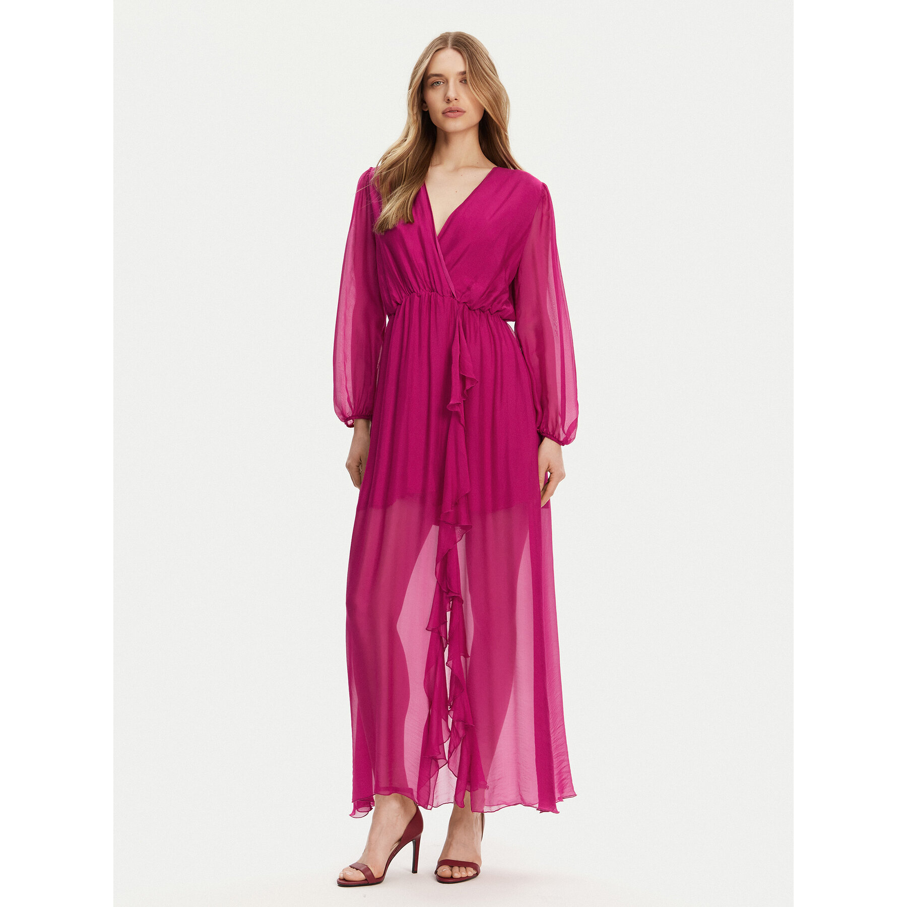 Haveone Sommerkleid AFF-N013 Rosa Loose Fit