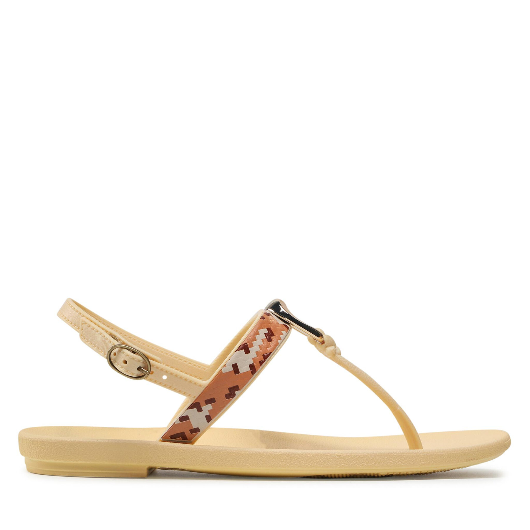 Grendha Σανδάλια Grendha Uba Tresse Sand 18351 Κίτρινο
