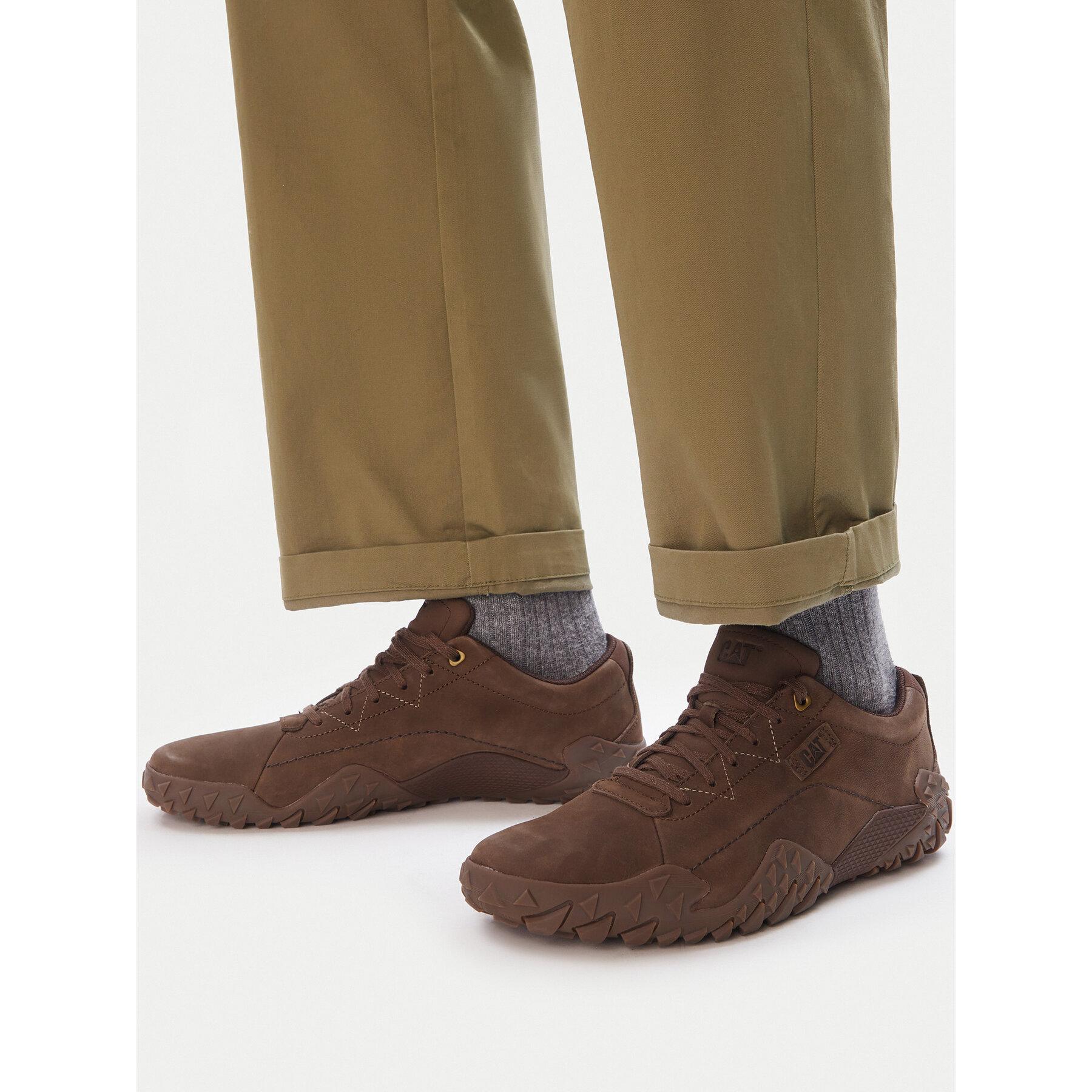 Tenisice CAT Footwear Gridlock Lo P726602 Smeđa
