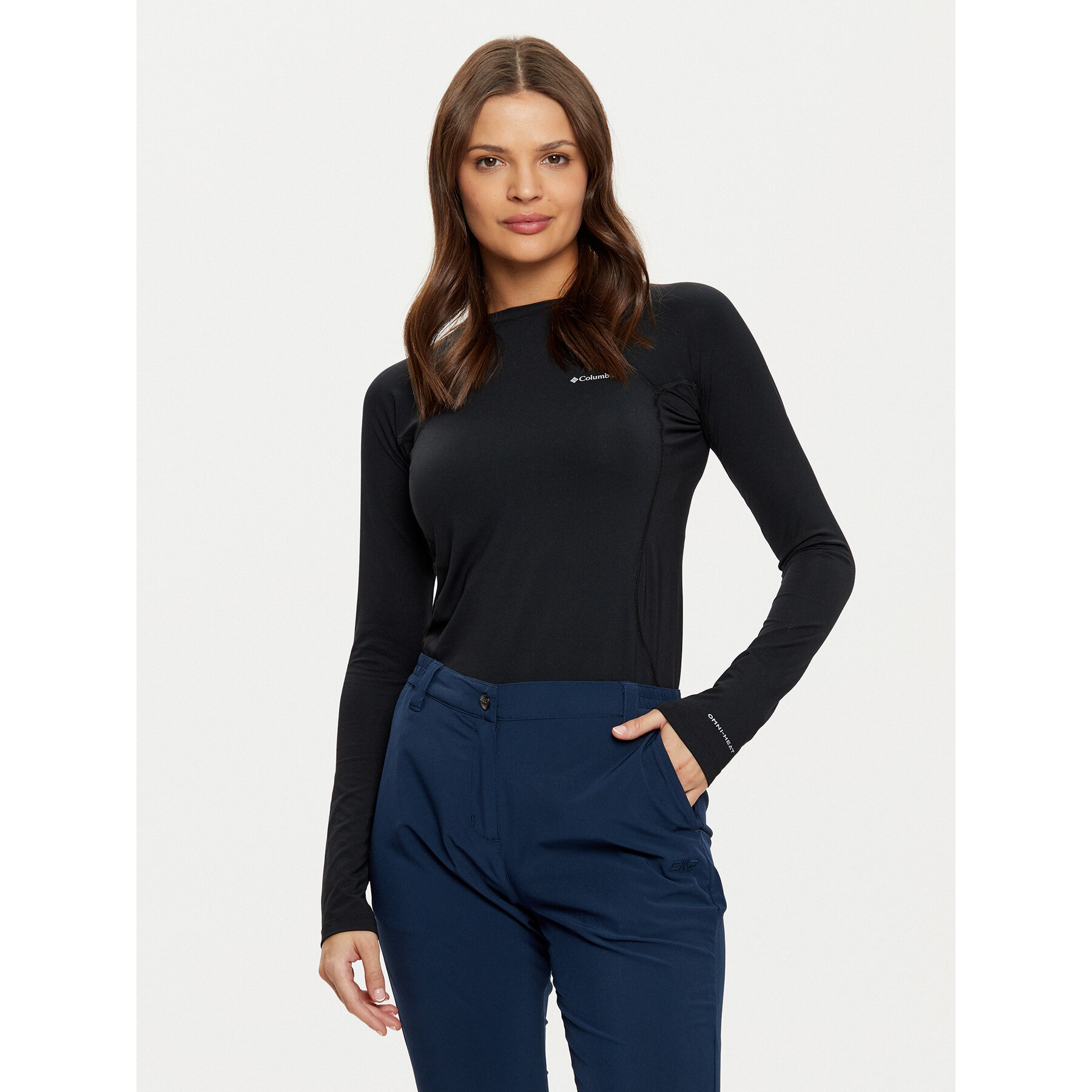 Columbia Thermoaktive Unterwäsche Oberteil Midweight Stretch 1639021 Schwarz