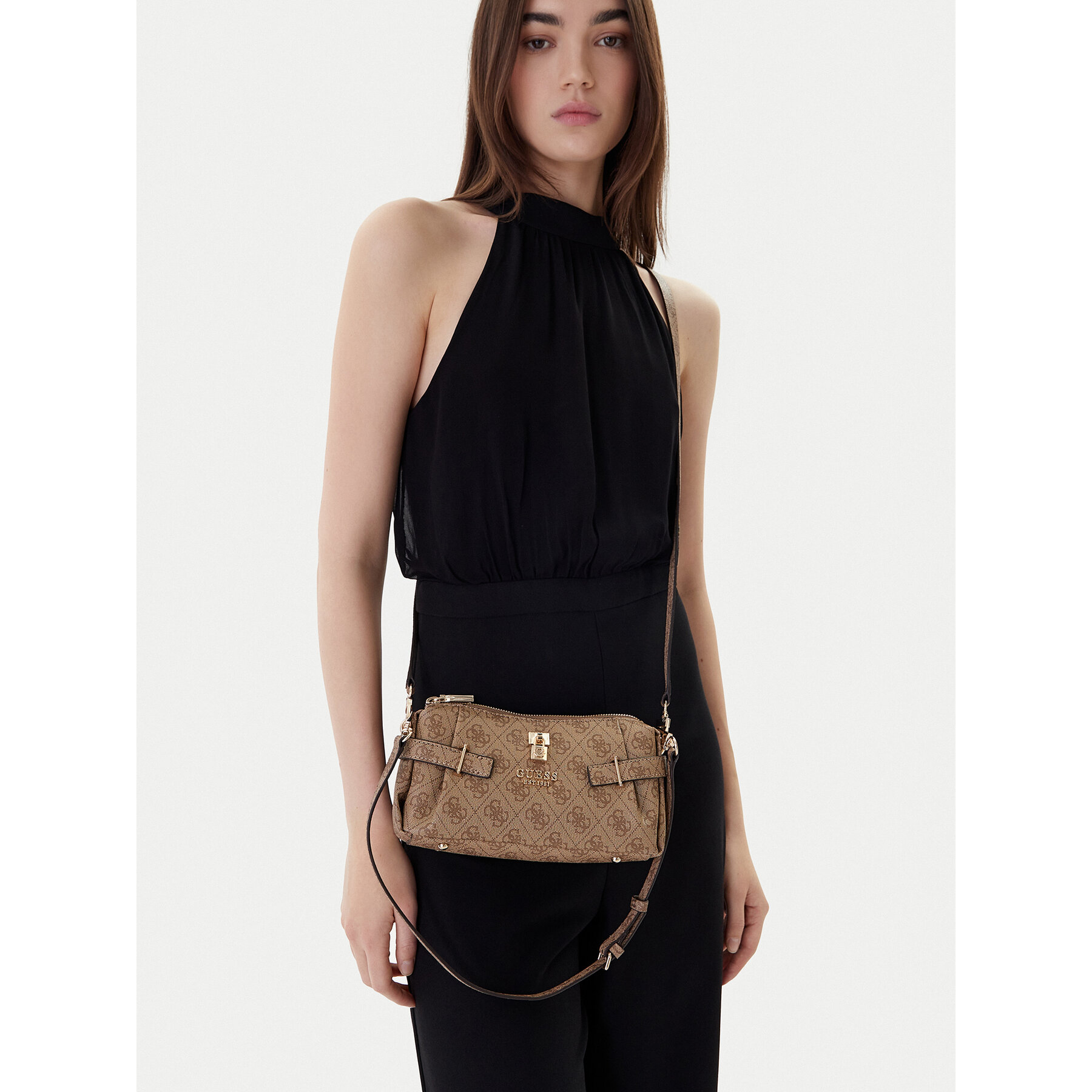 Geantă Guess Yesba Mini HWSG78 33720 Bej