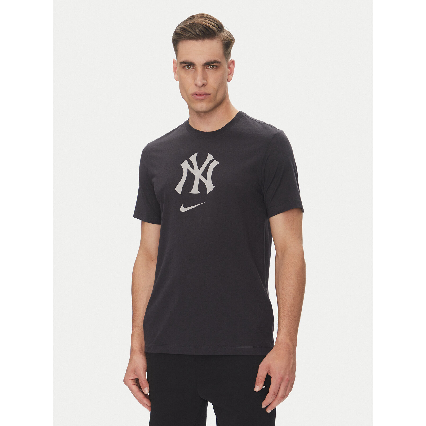 Nike T-Shirt 034J-4FA-NK-L84 Σκούρο μπλε Regular Fit