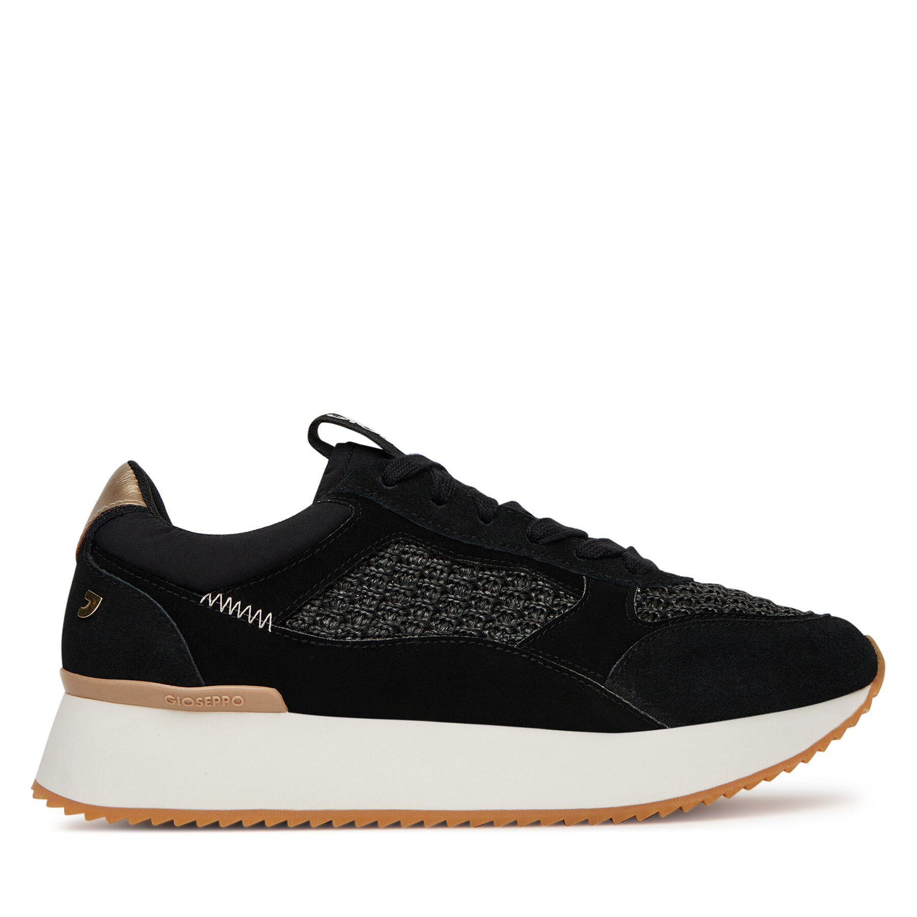 Damen Sneakers Gioseppo, Schuhgröße 39, Schwarz, Glover 74546-P
