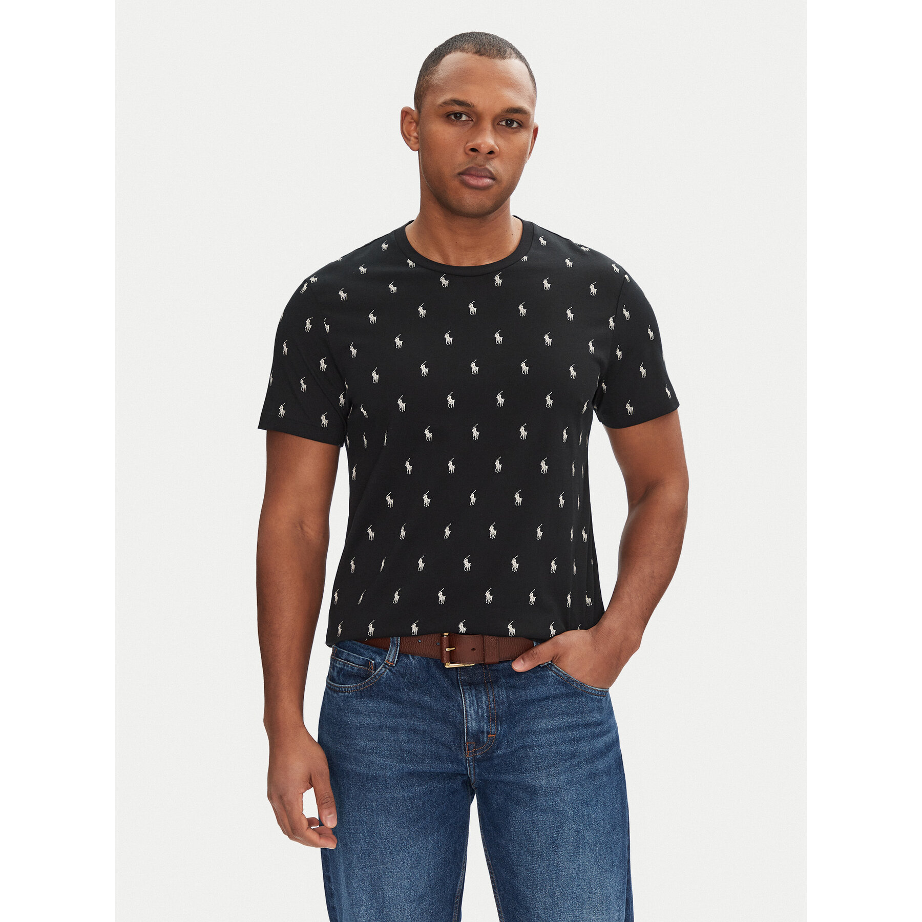 Polo Ralph Lauren T-shirt 714899612005 Nero Regular Fit