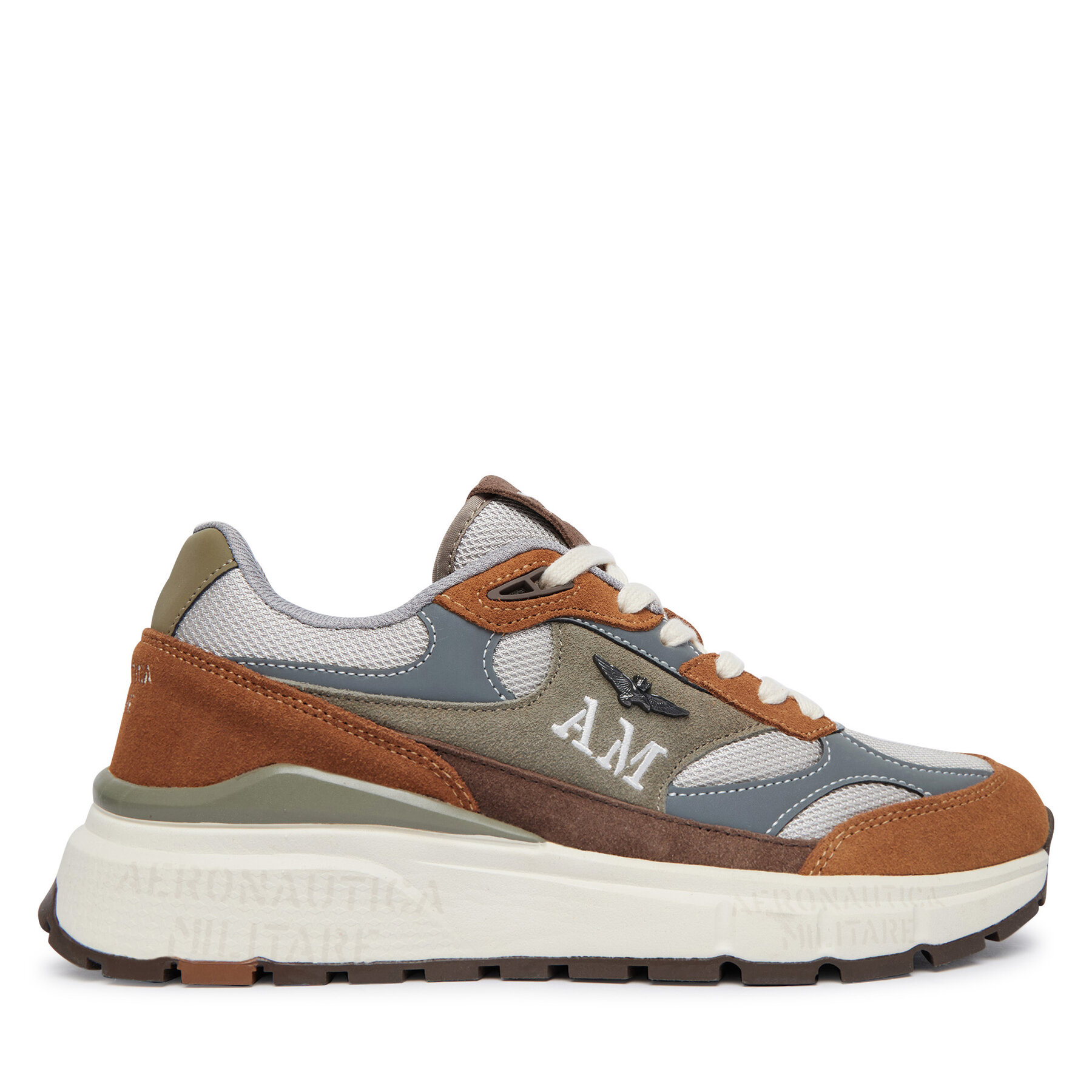 Tenisice Aeronautica Militare 262SC0318UCT04248 Smeđa