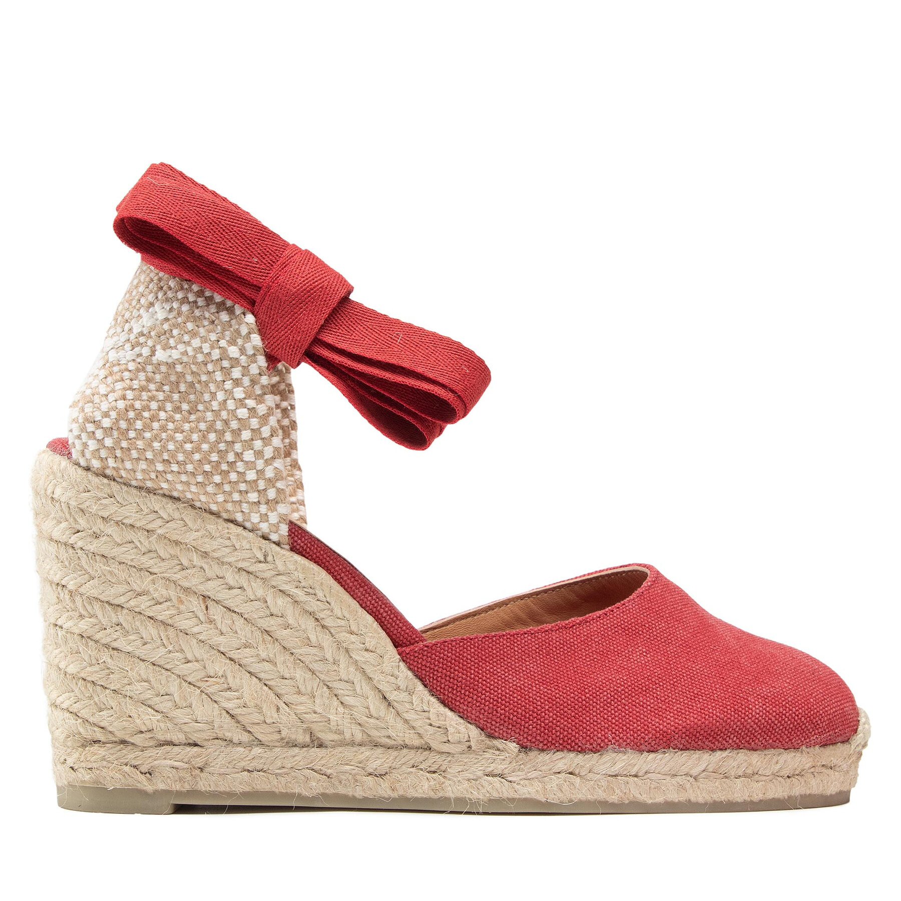 Espadrillas Castañer Carina/8/002 021642-604 Rosso