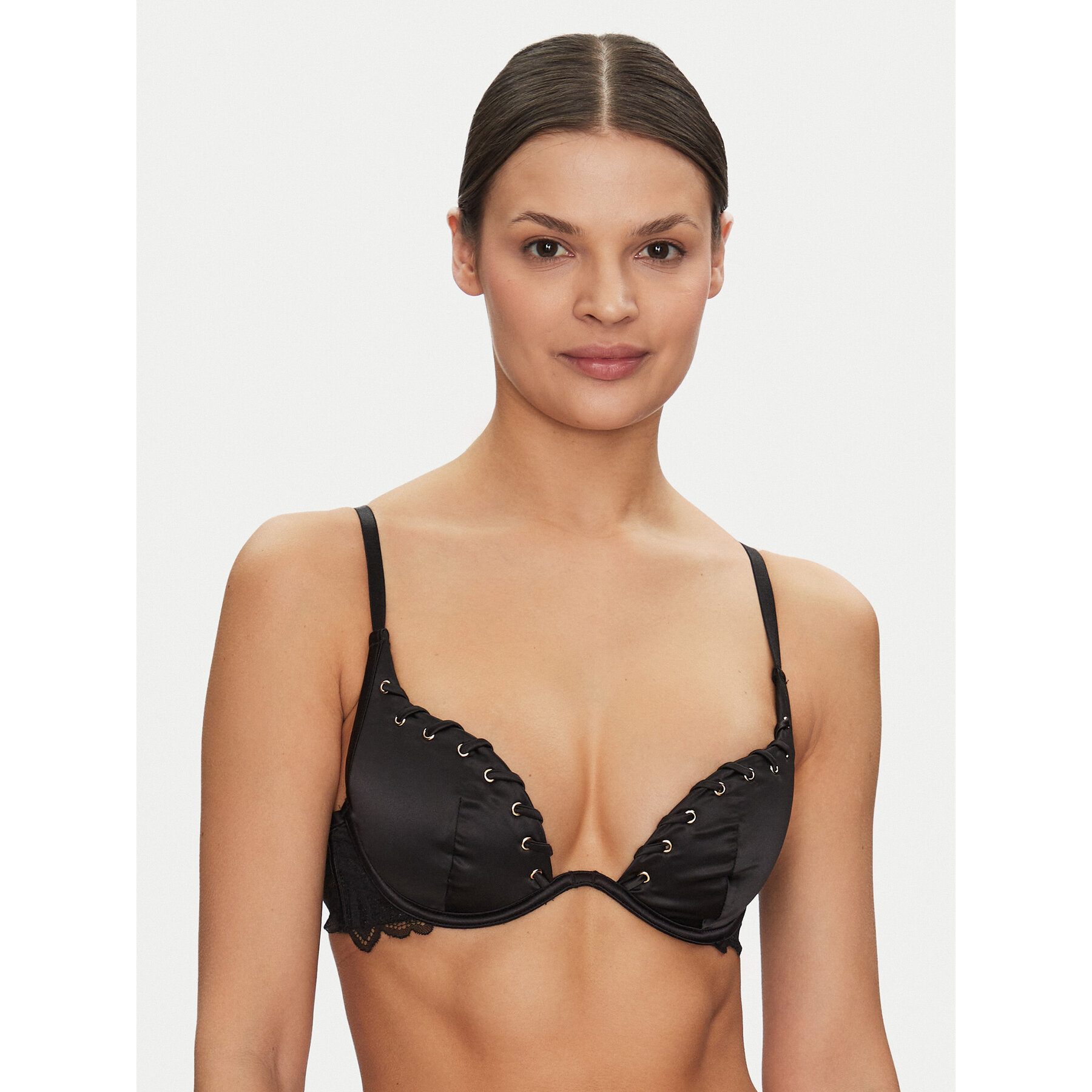 Hunkemöller Hunkemöller Σουτιέν με μπανέλα Cierra 300352 Μαύρο